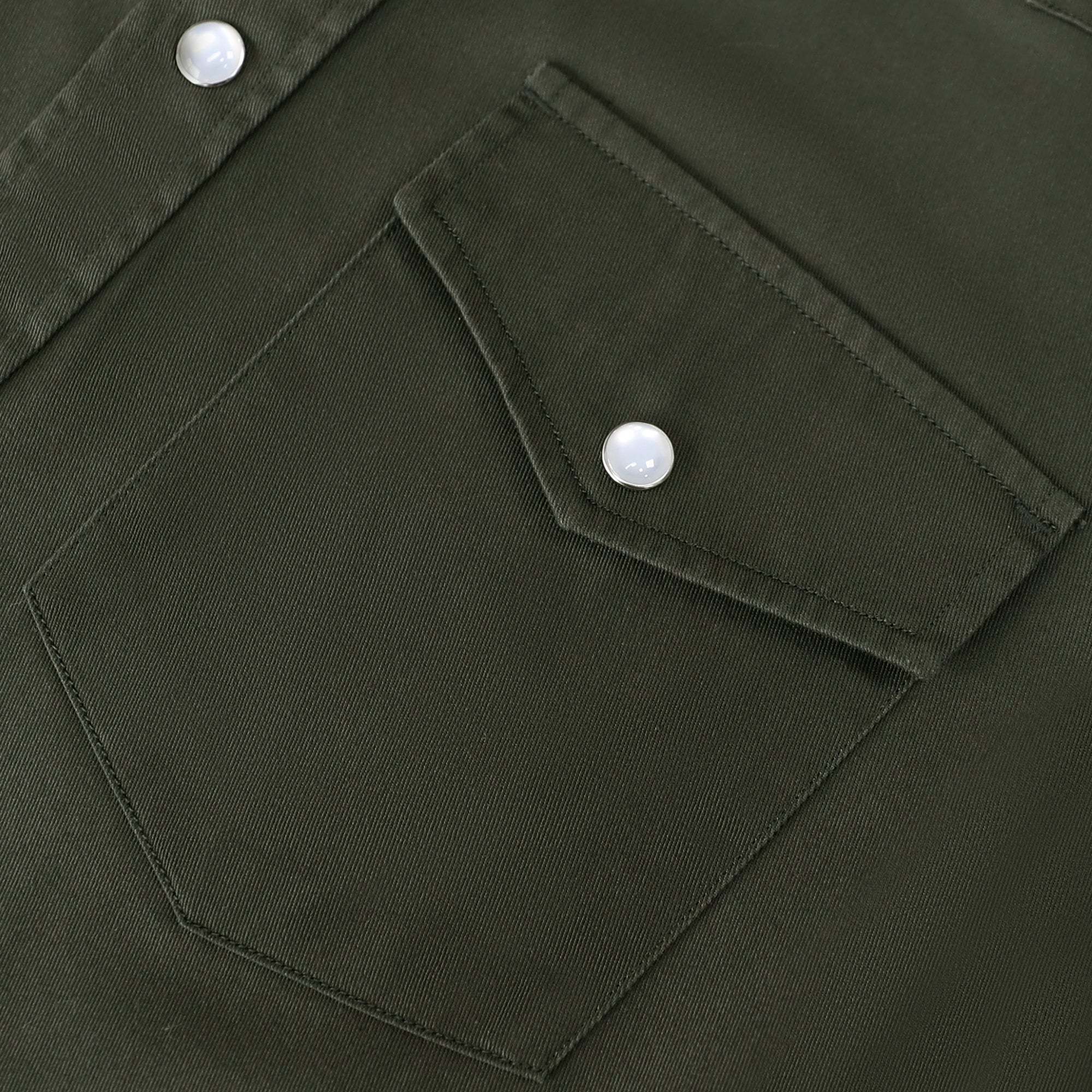 Dubinik? Mens Short Sleeve Work Shirt Snap Button Heavy Cotton#10508