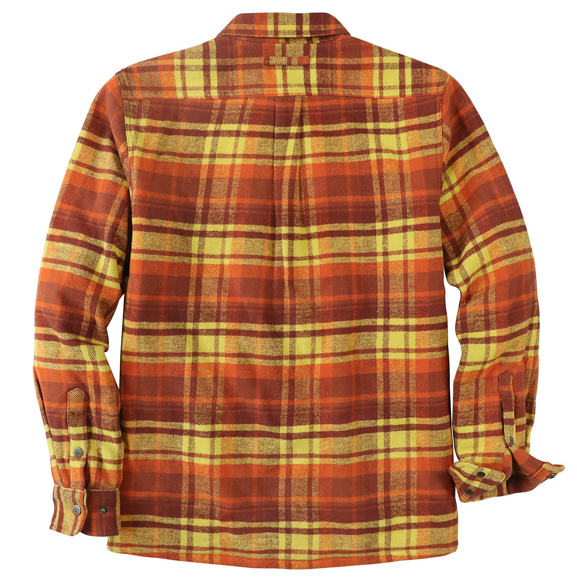 Dubinik? 10.8oz Men’s Overshirt Shacket – Cozy Warm-Lined Plaid Flannel, Lightweight Casual Button-Down Long Sleeve Jacket #0181013