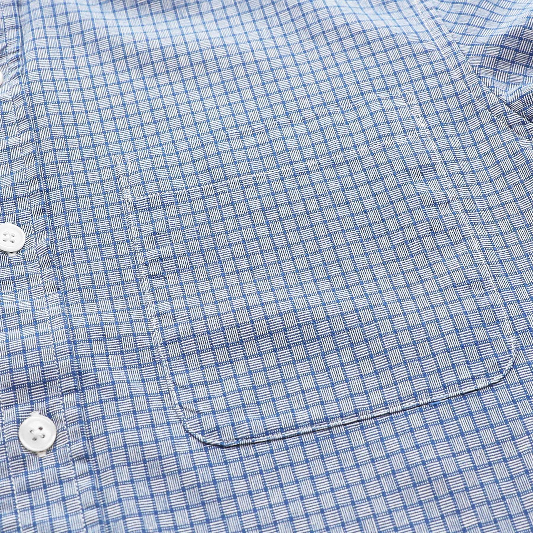 Men's casual short-sleeved cotton shirt #0027