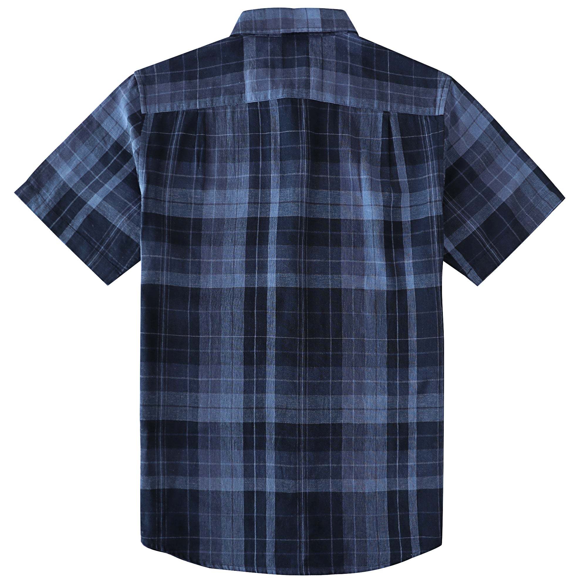 Dubinik? Mens Short Sleeve Button Down Shirts Summer Vintage Short Sleeve Button Down Men Lightweight Men's Casual Shirts#51043