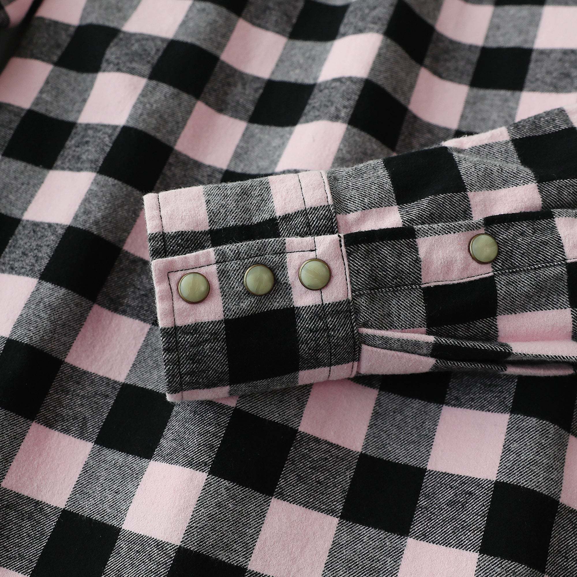 Dubinik? 6.3oz Flannel Shirt for Men Long Sleeve Casual Cozy Snap Button Western Plaid Shirts Soft Pure Cotton#37013