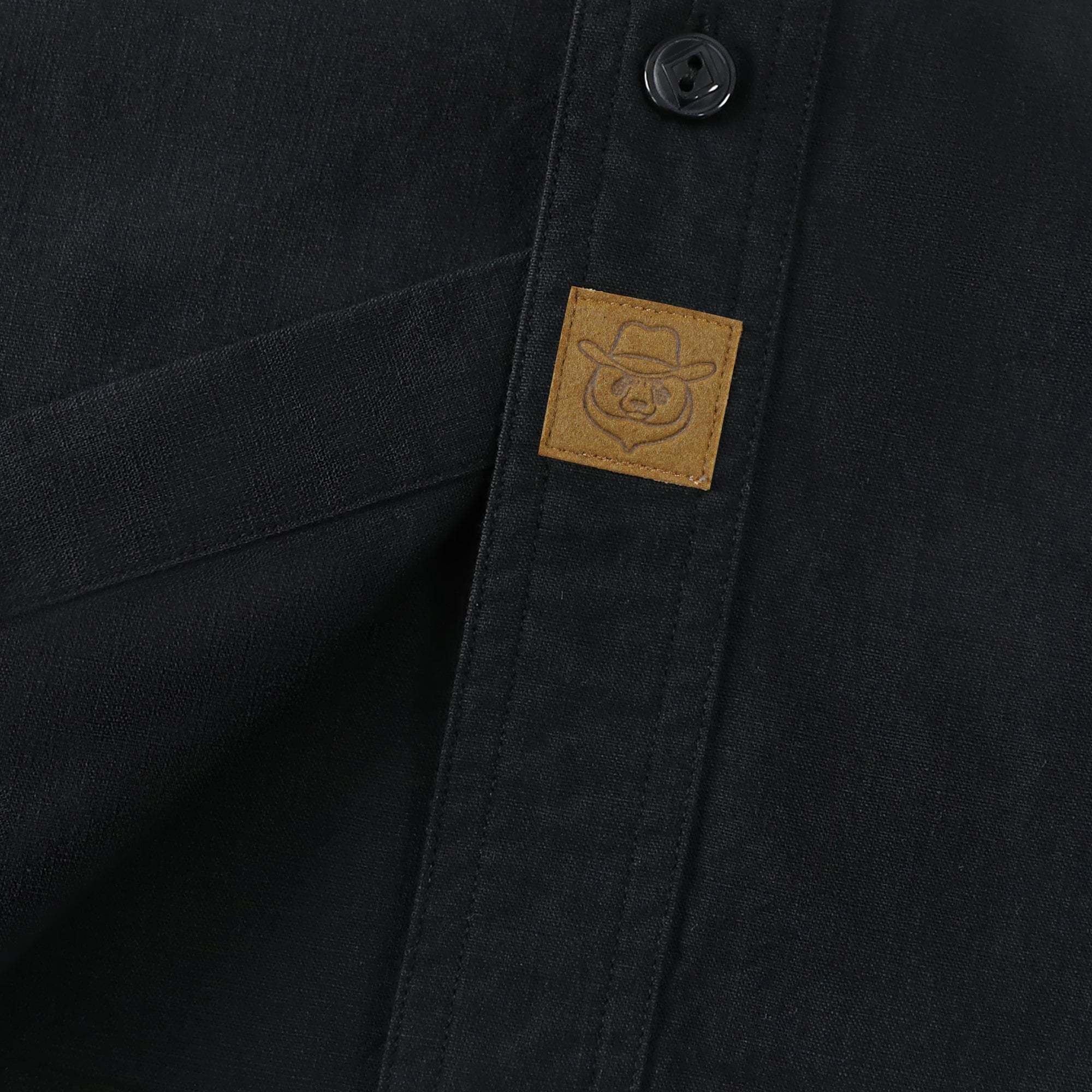 Dubinik? Black Solid Mens Short Sleeve Button Down Casual Cotton Regular Fit Lightweight Pocket Chambray Mens Button Down Short Sleeve#0057013