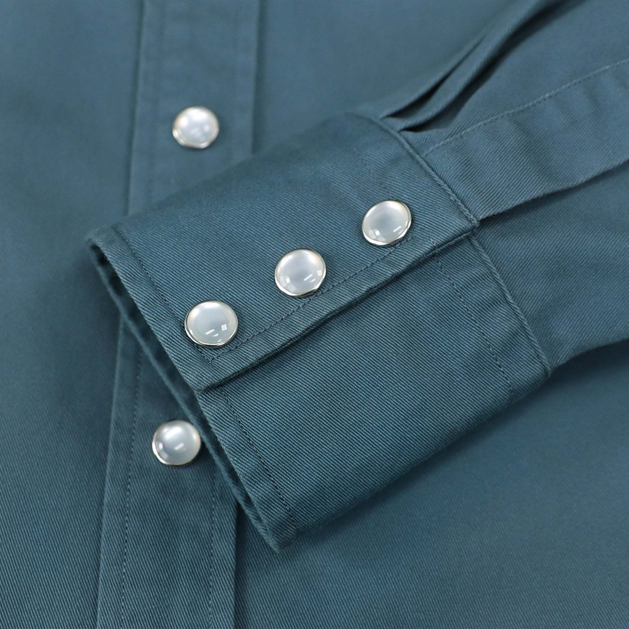 Dubinik? 7.2oz Men's Western Cowboy Pearl Snap Long Sleeve Work Shirt#10607