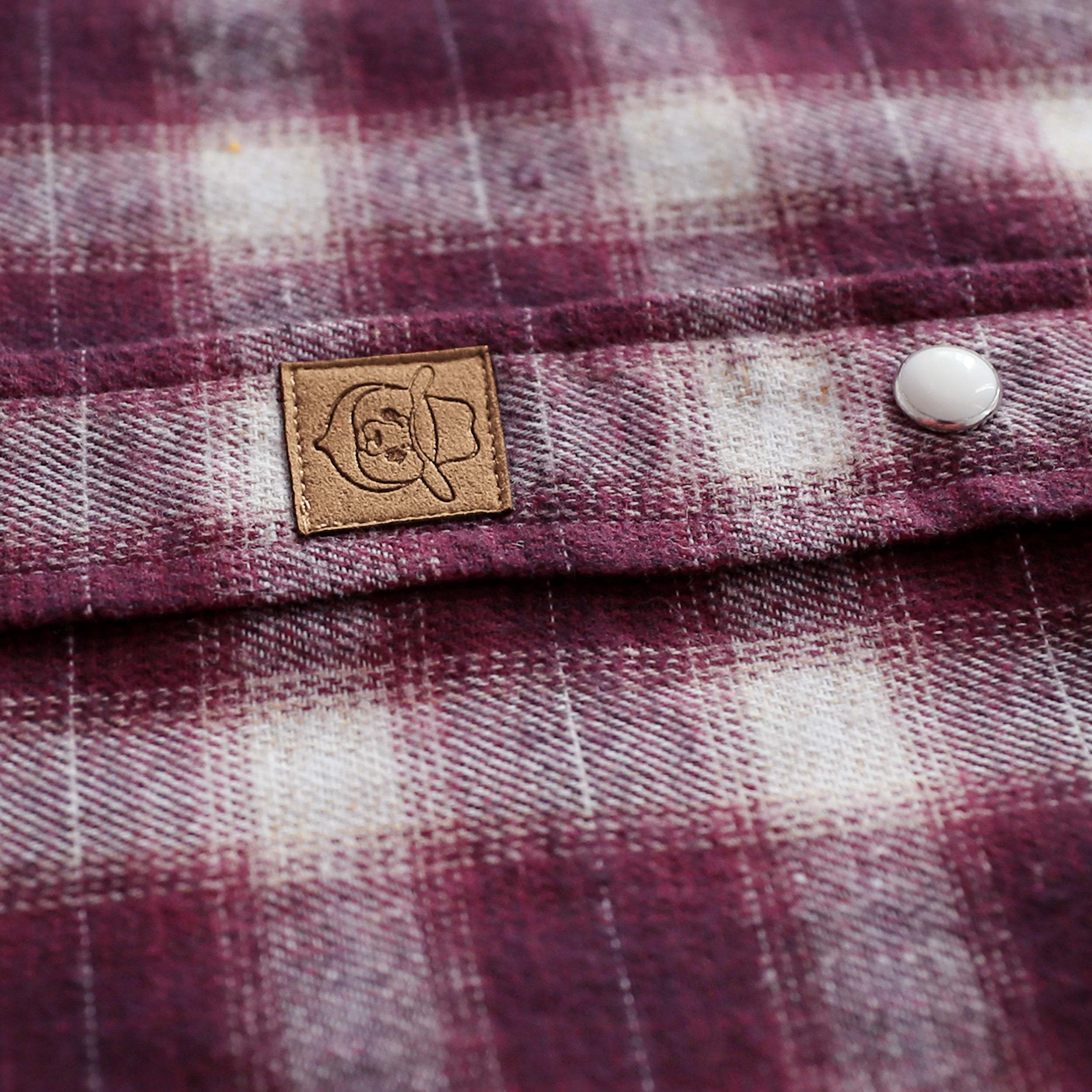 6oz Mens Flannel Long Sleeve Pearl Snap Buttons Western Cowboy Vintage Casual Shirts #2818