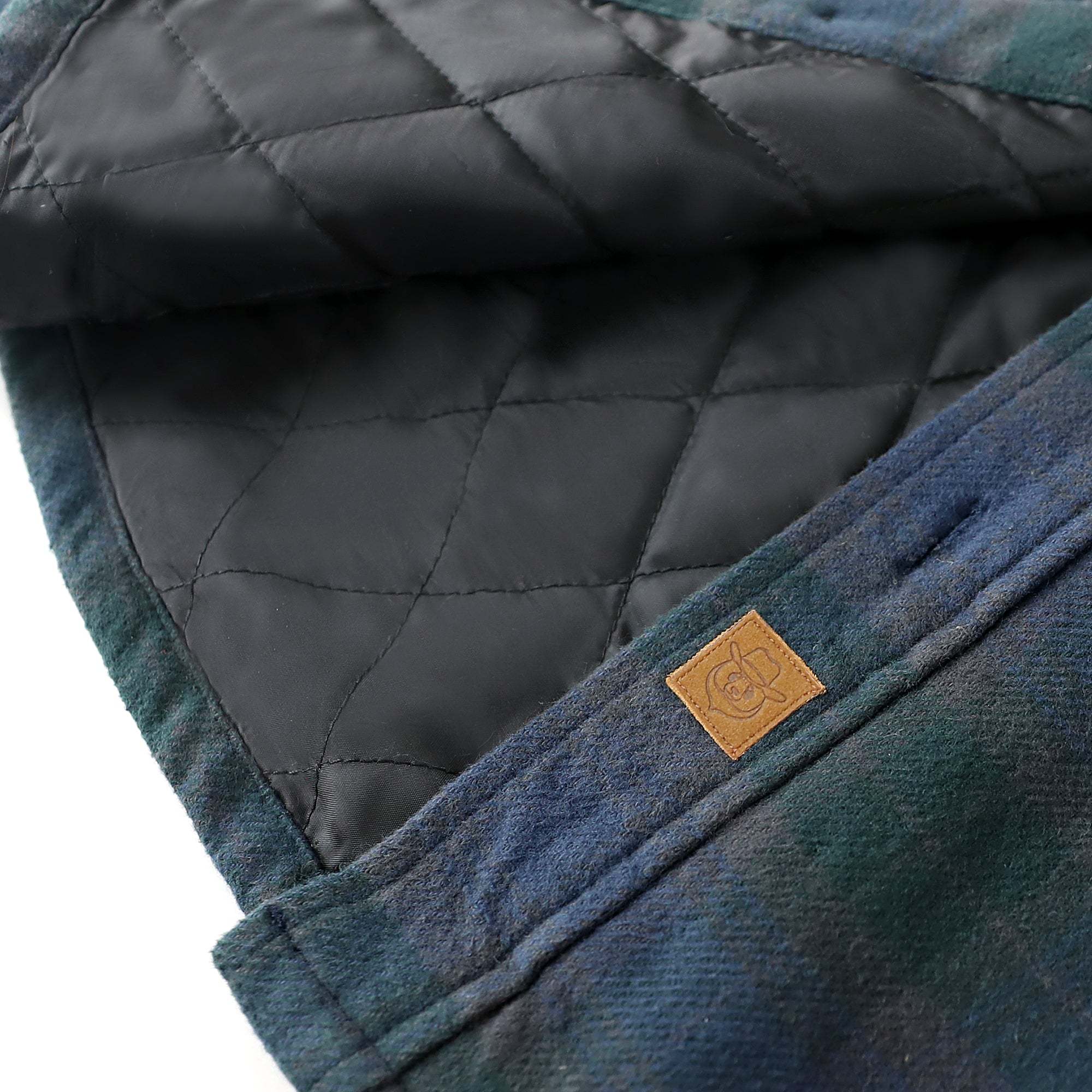 Dubinik? 10.8oz Mens Shacket Flannel Warm Lined Coats Lightweight Jacket Casual Plaid Flannel Shirt For Men Long Sleeve Button Down#0182012