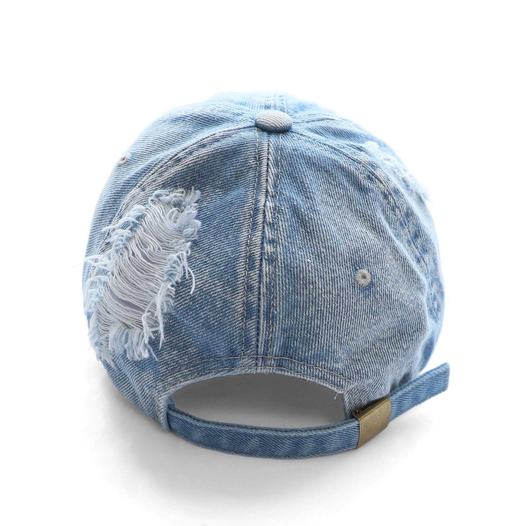 Cotton denim baseball cap #2308