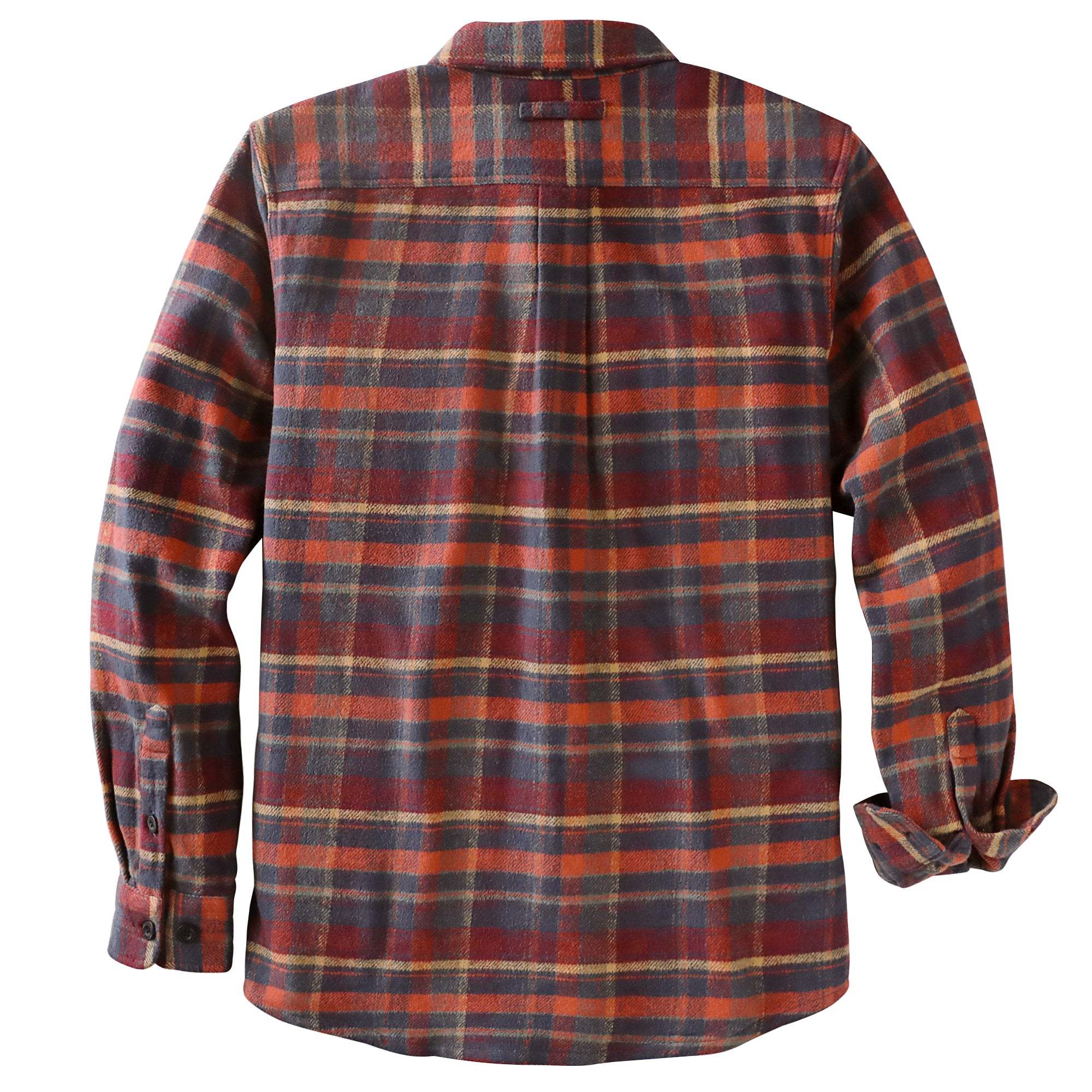 Dubinik? 10.8oz Ultra Heavyweight Flannel Shirt for Men Long Sleeve Mens Plaid Button Down Shirts for Men Vintage 100% Cotton#0081010