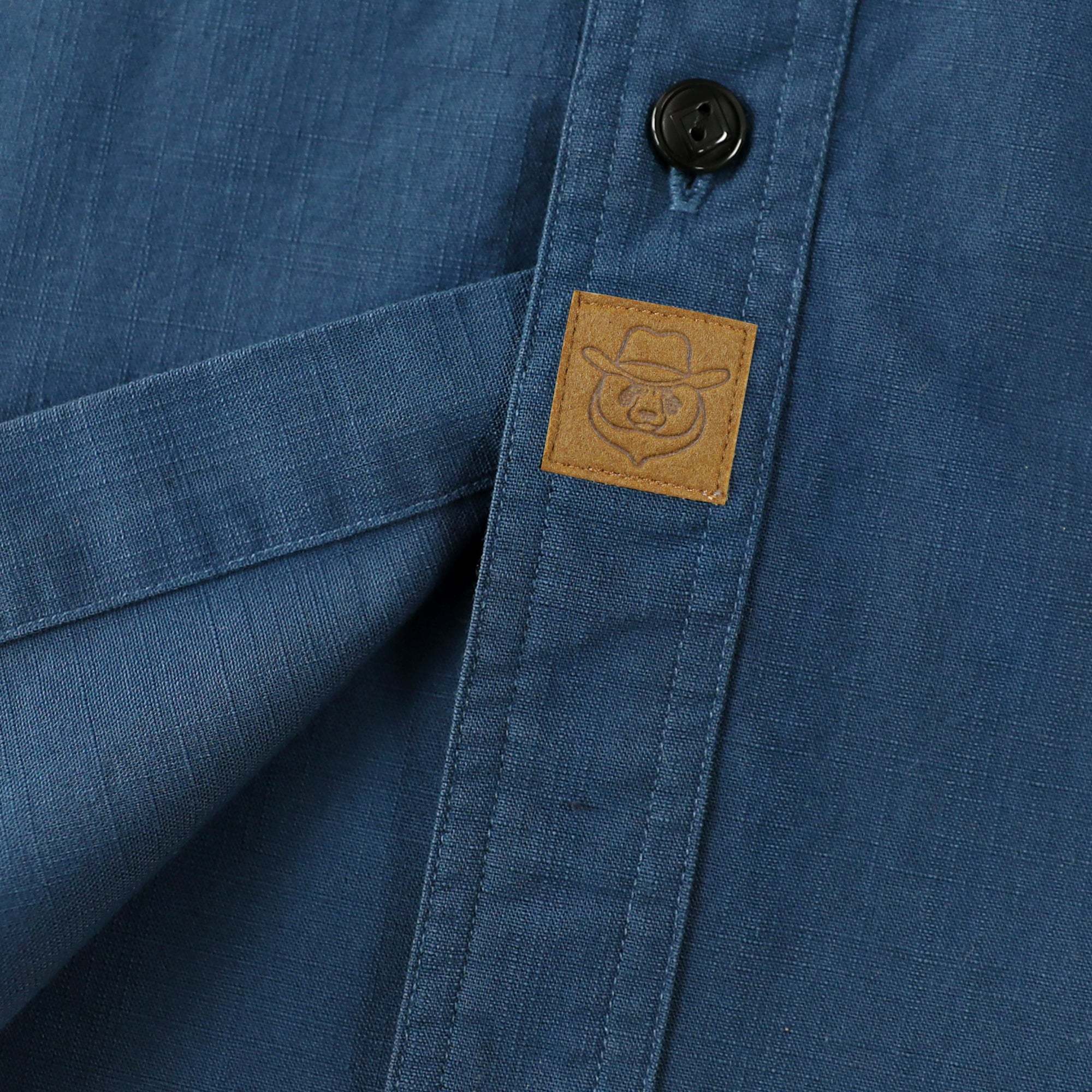 Dubinik? Navy Blue Solid Mens Short Sleeve Button Down Casual Cotton Regular Fit Lightweight Pocket Chambray Mens Button Down Short Sleeve#0057015