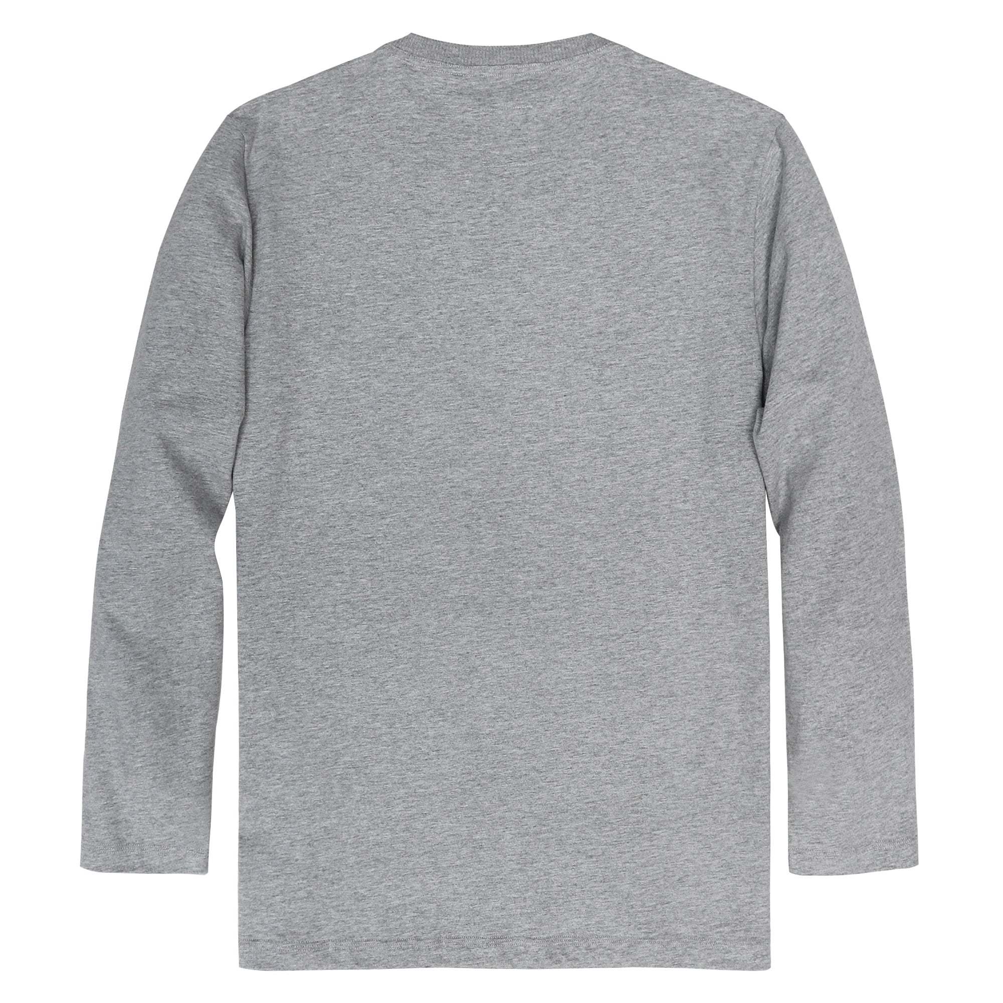 Dubinik? Men's Long Sleeve T-Shirts 100% Cotton Heightwight Workwear with Pocket#31201