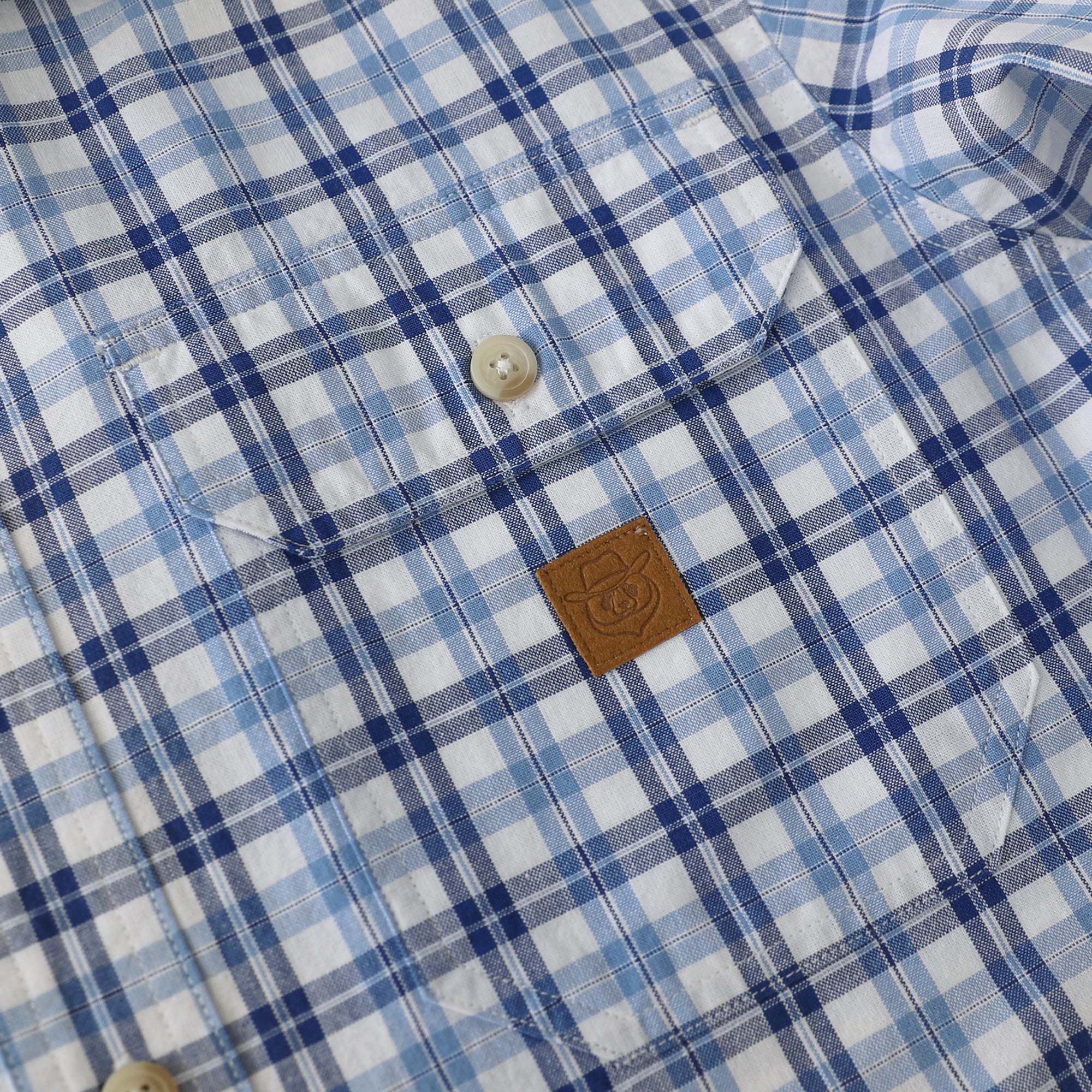 Dubinik? 4.6oz Mens Lightweight Pure Cotton Long Sleeve Button Down Plaid Shirt#101811