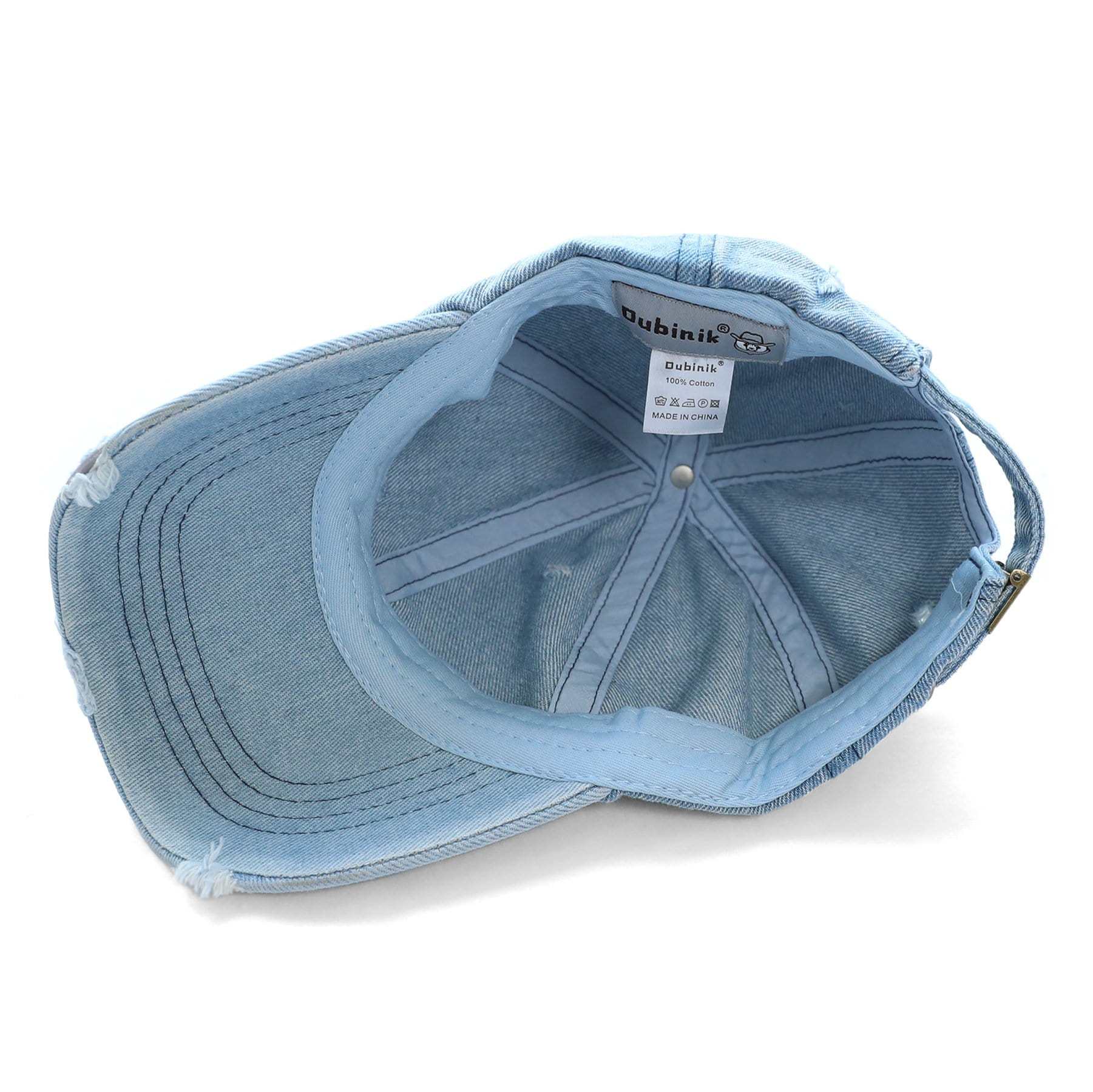 Cotton denim baseball cap #2315