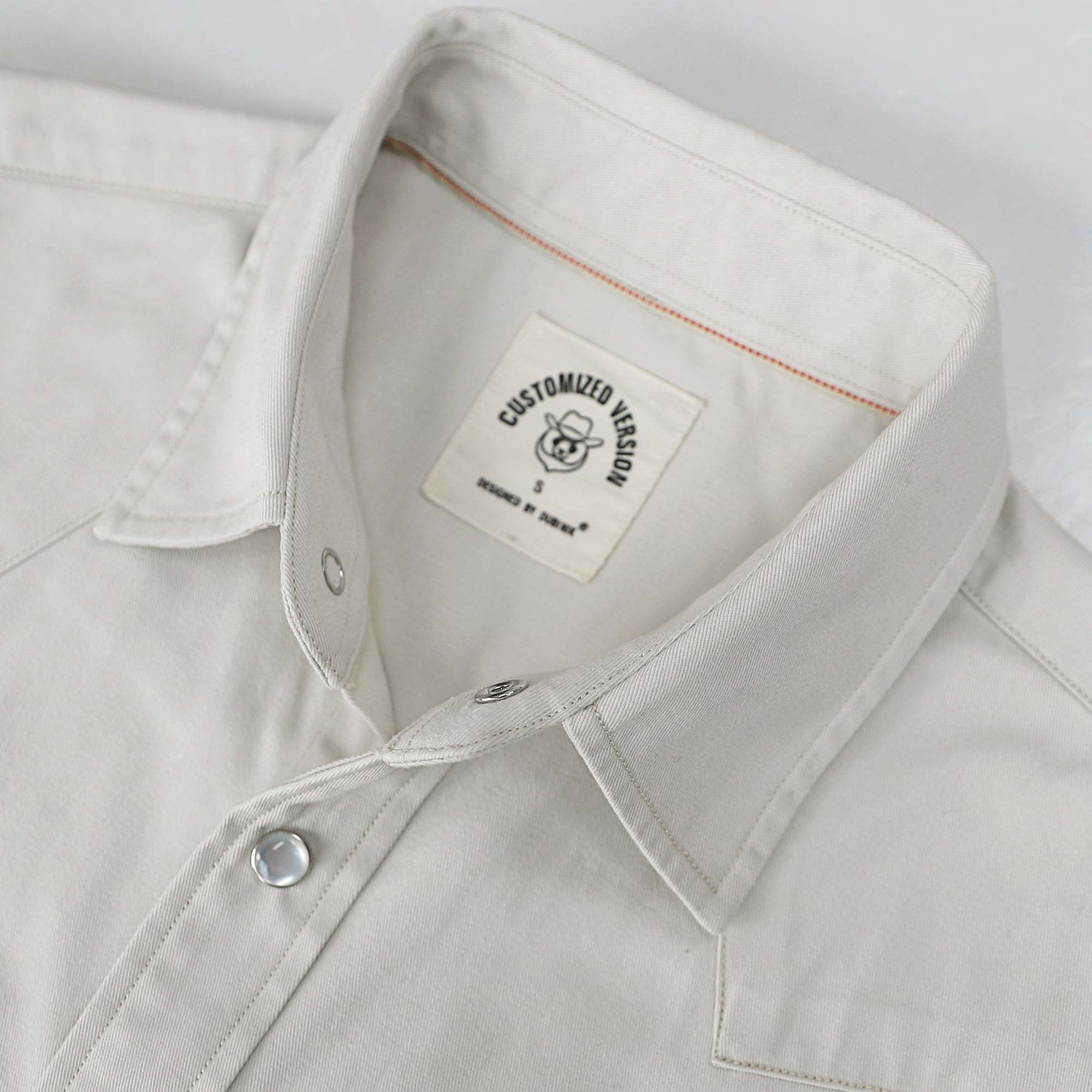 Dubinik? 7.2oz Men's Western Cowboy Pearl Snap Long Sleeve Work Shirt#10601