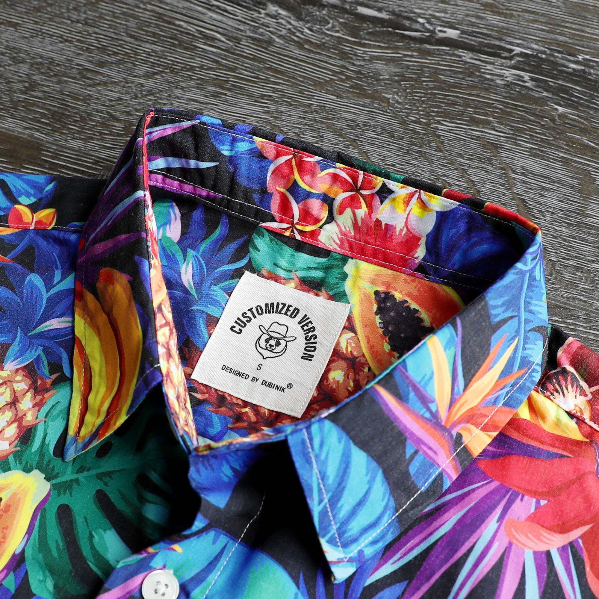 Hawaiian Shirt for Men Aloha Tropical Short Sleeve Button Down Print Beach Shirts #2606