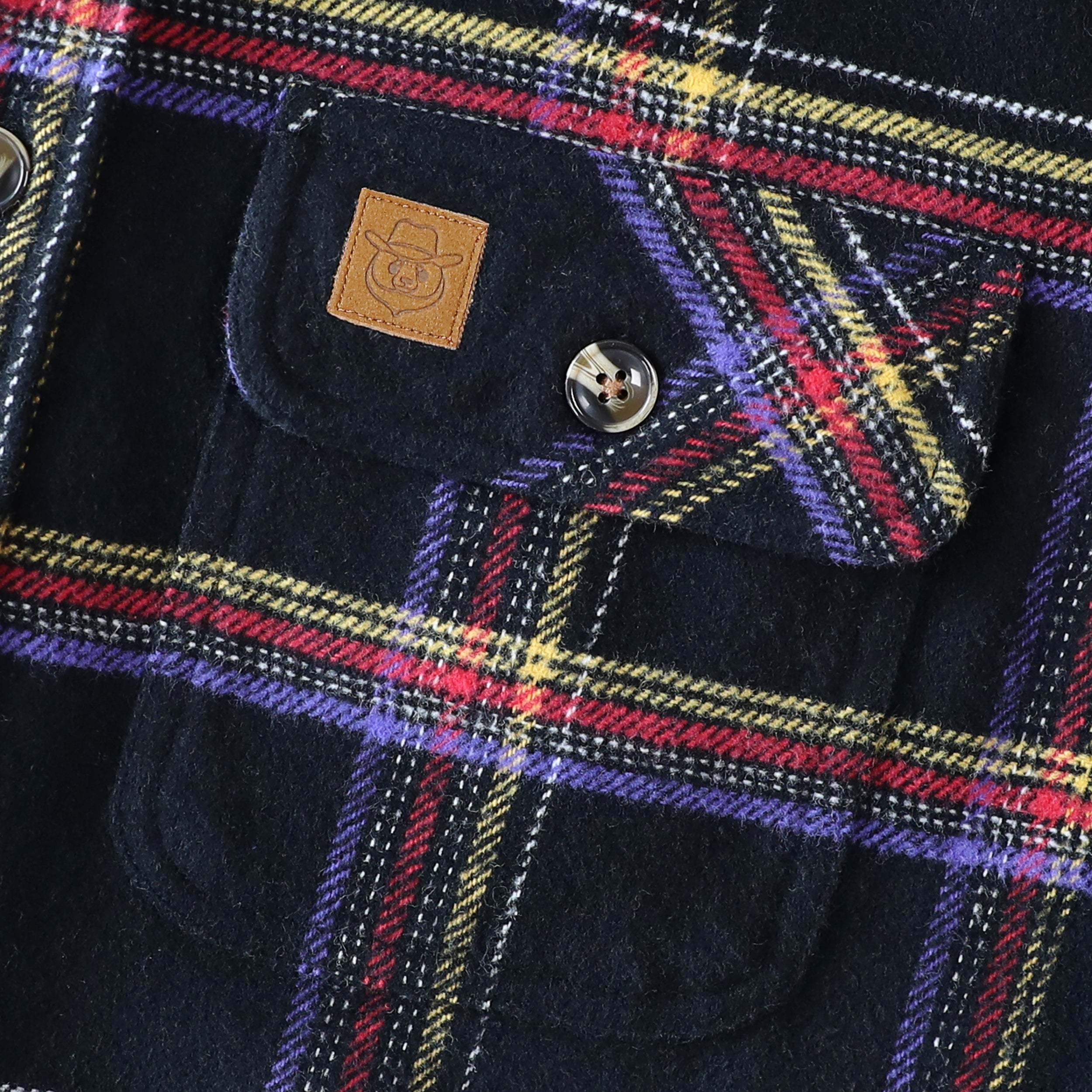Dubinik? 10.8oz Ultra Heavyweight Flannel Shirt for Men Long Sleeve Casual Button Down Soft Pure Cotton Plaid Warm Suede Cuffs#0082007