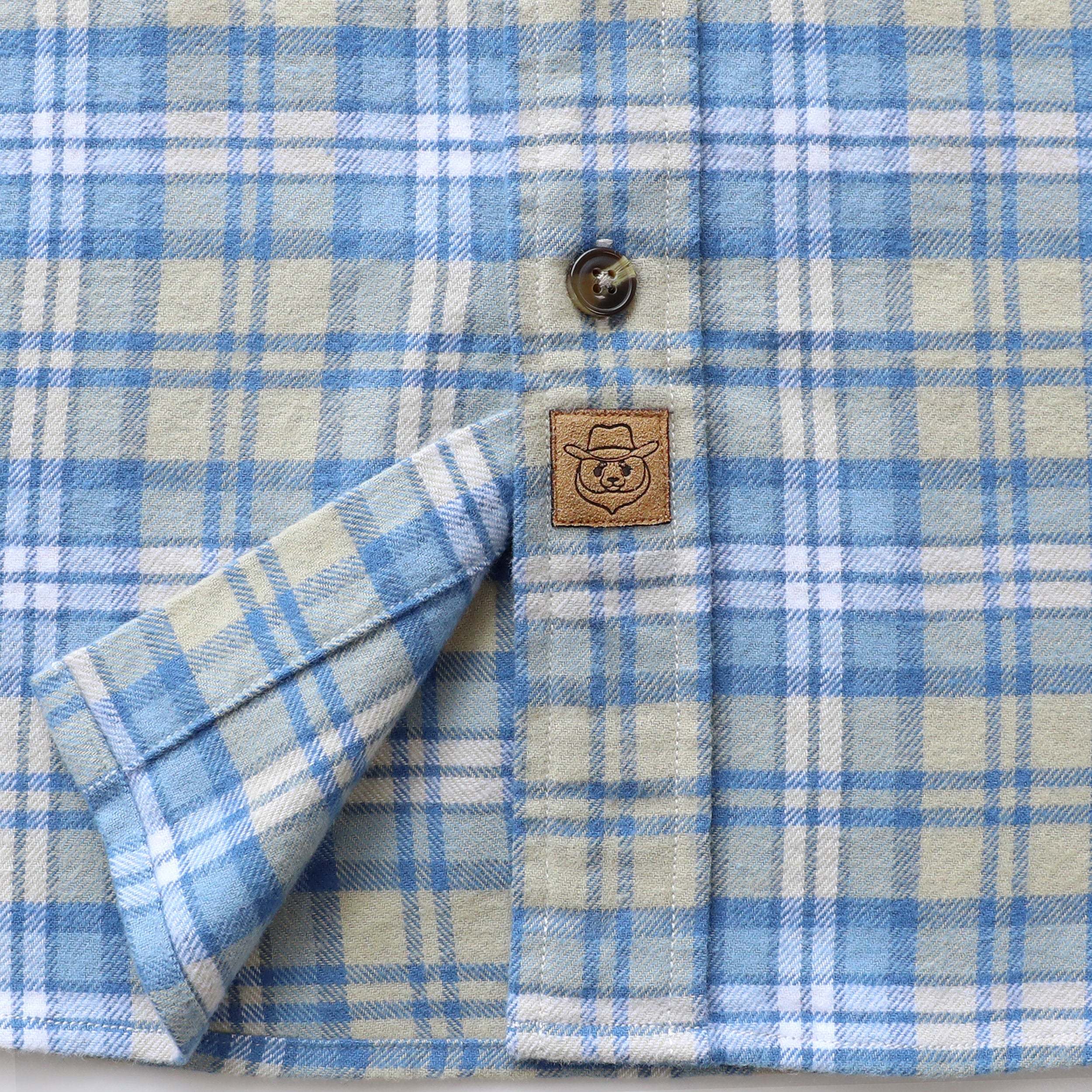Dubinik? 6oz Mens Flannel Shirt Long Sleeve Button Down Plaid All Cotton Soft Brushed Flannel Shirt For Men Utility Casual Shirt#0030019