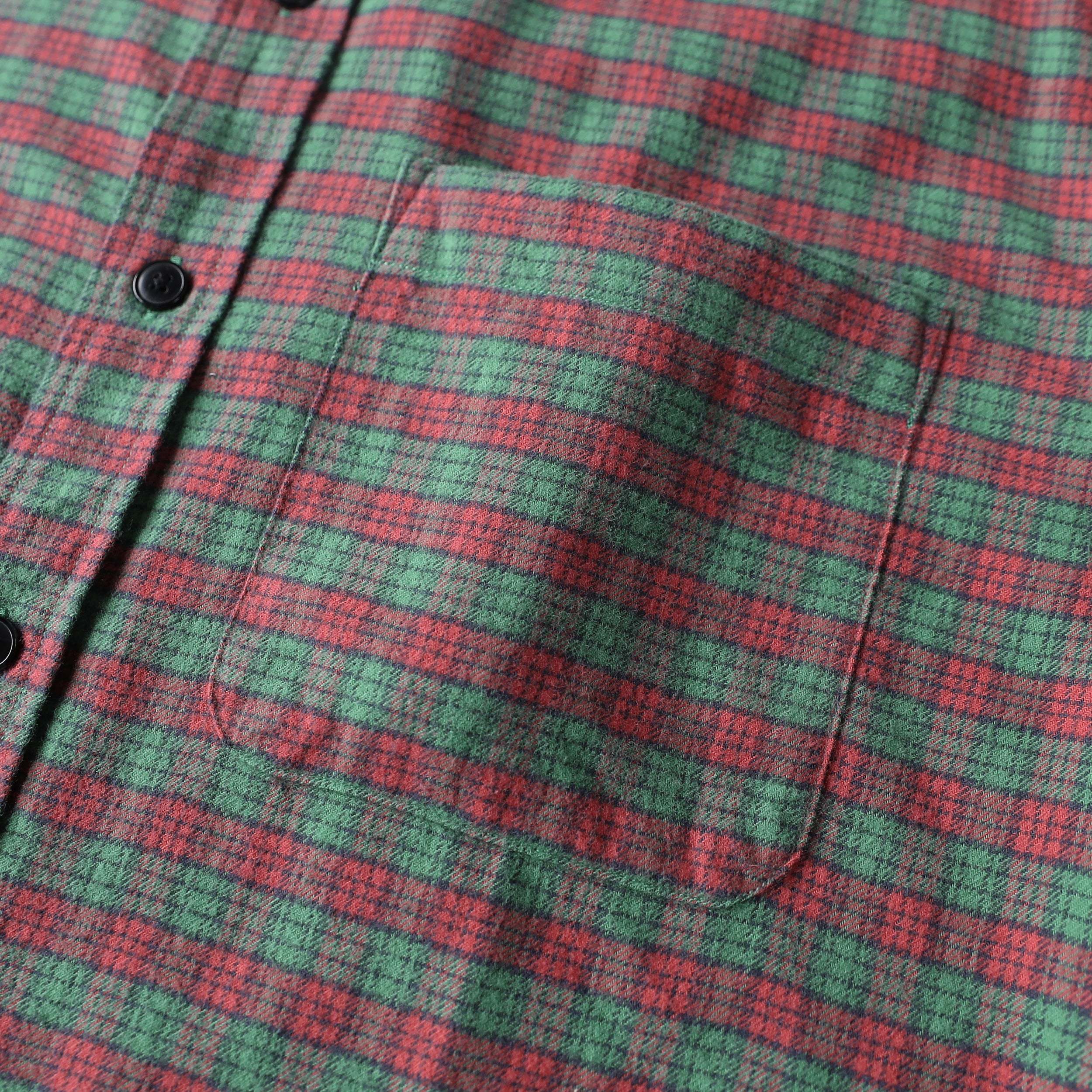 Dubinik? 6oz Mens Flannel Shirts Long Sleeve Flannel Shirt for Men Plaid Pockets Soft Casual 100% Cotton Button Down Regular Fit#0344