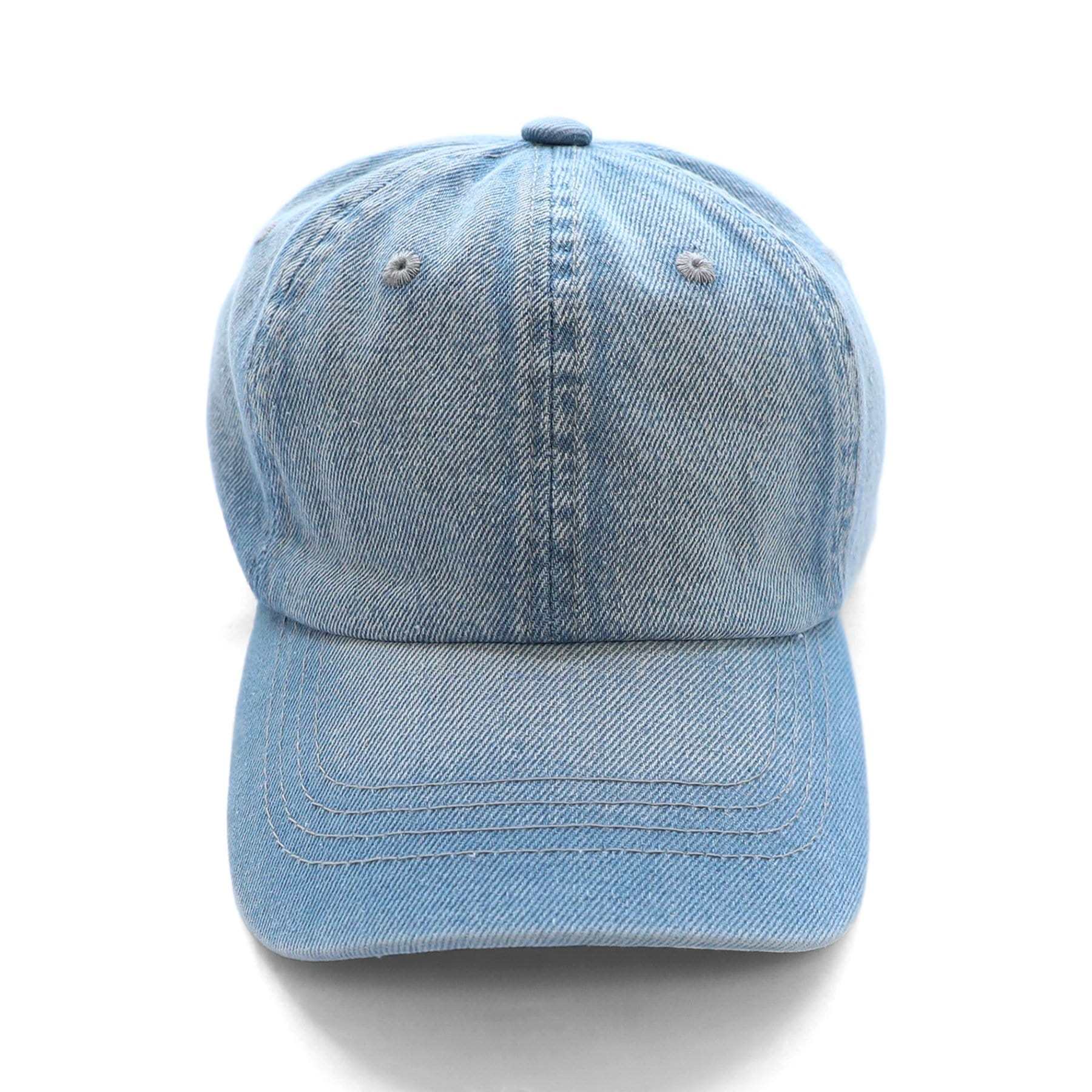 Cotton denim baseball cap #2316