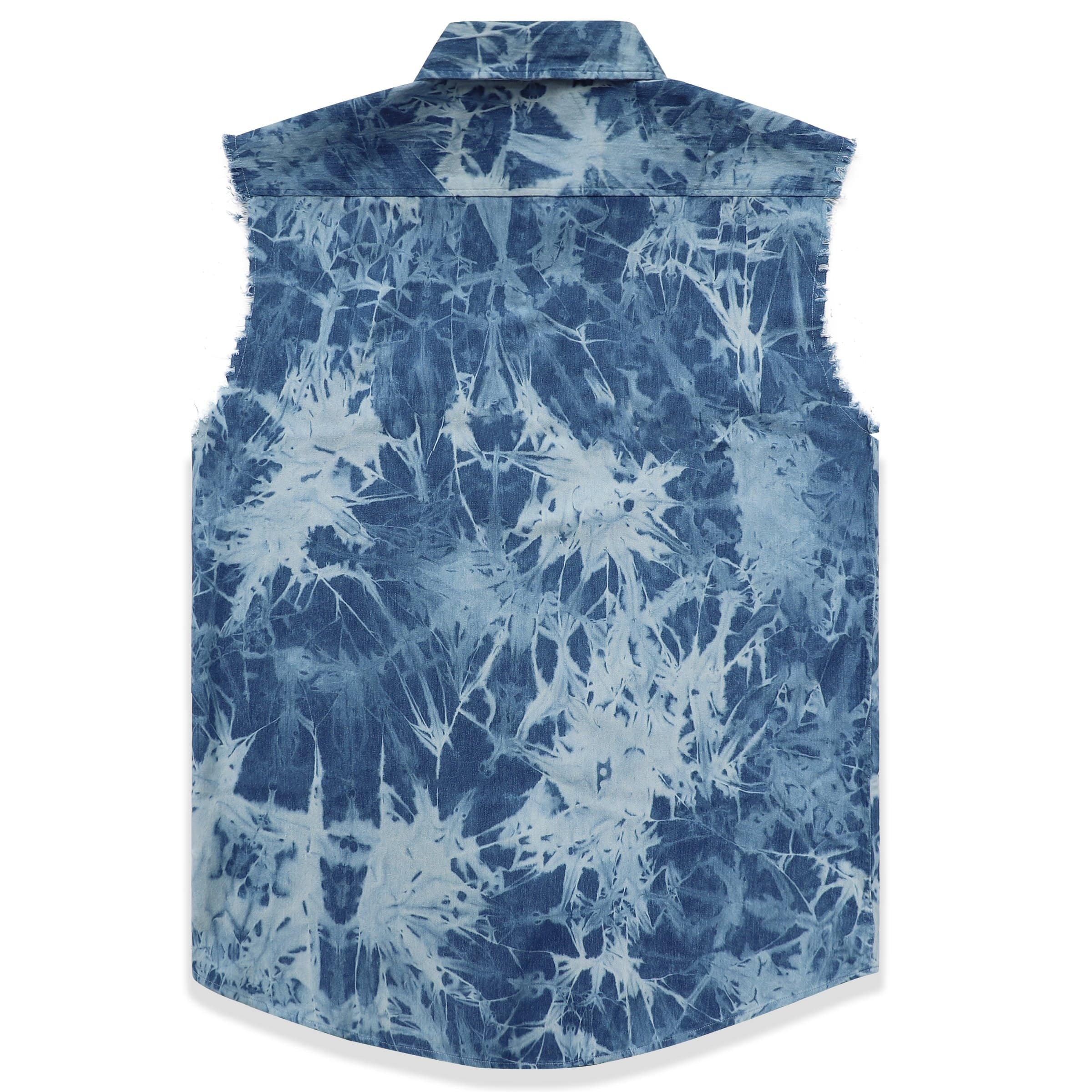 Men's sleeveless denim undershirt #1205