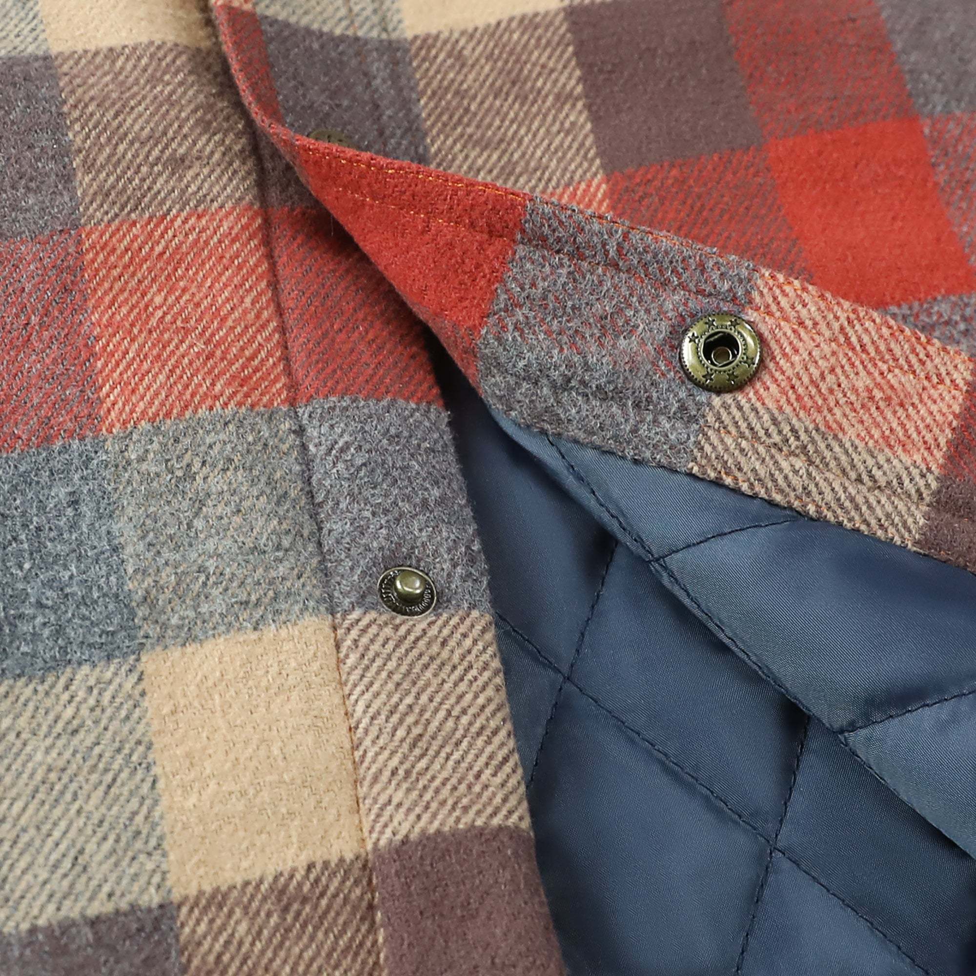 Dubinik? 10.8oz Men’s Overshirt Shacket – Cozy Warm-Lined Plaid Flannel, Lightweight Casual Button-Down Long Sleeve Jacket #0181011