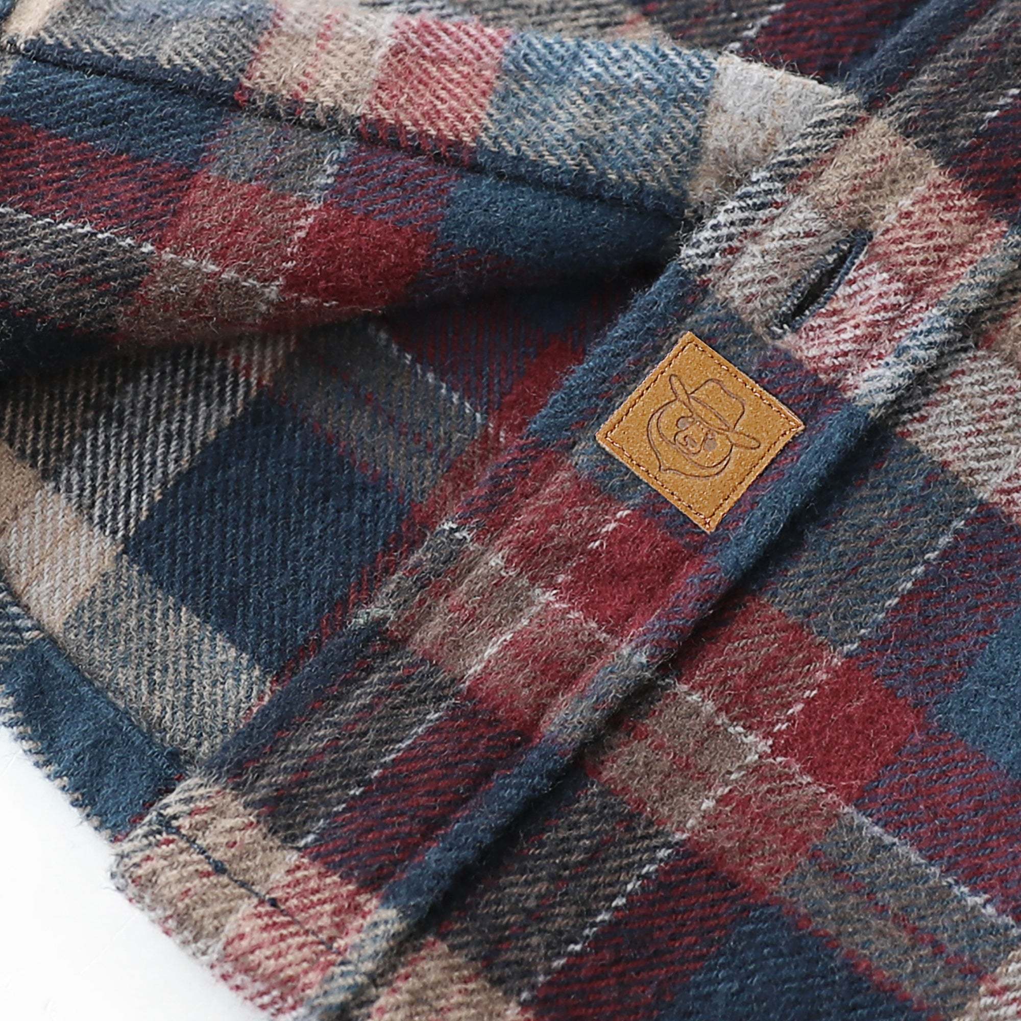 Dubinik? 10.8oz Ultra Heavyweight Mens Flannel Shirts Long Sleeve Casual Button Down Pocket Soft Warm Cotton Shirt#84011