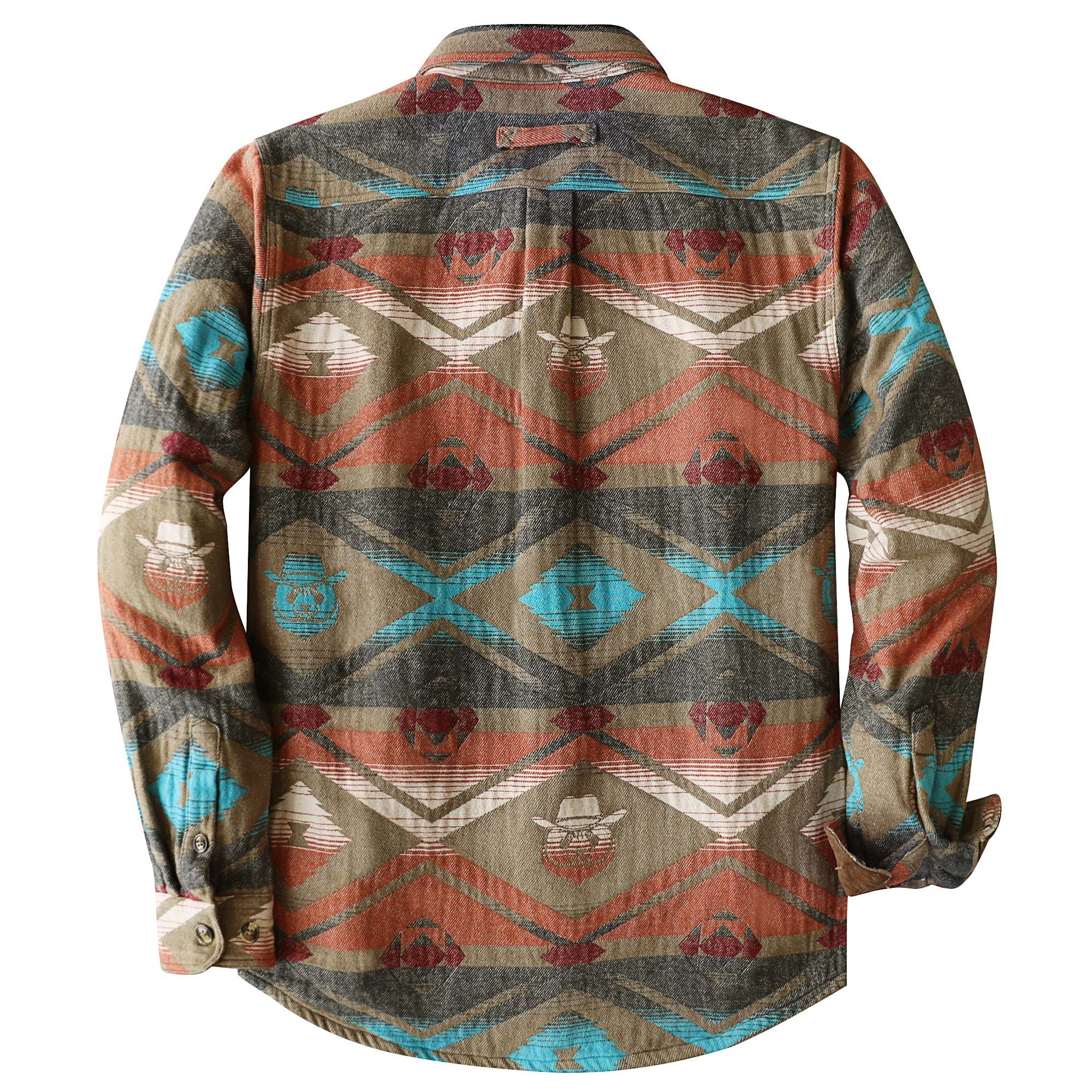 Dubinik? 10.8oz Ultra Heavyweight Mens Flannel Shirts Long Sleeve Casual Button Down Pocket Soft Warm Cotton Shirt#0084001