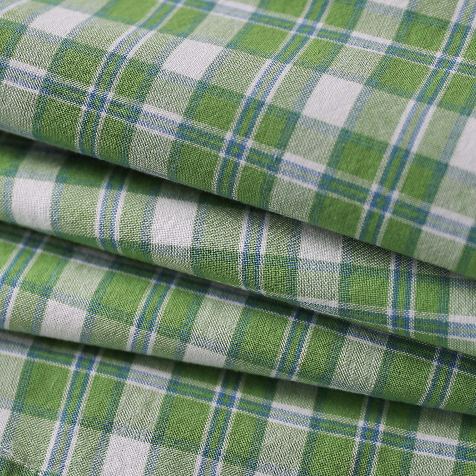 Dubinik? Men’s Short Sleeve Button-Down Shirt, Double Pockets, Casual Workwear Plaid#10174