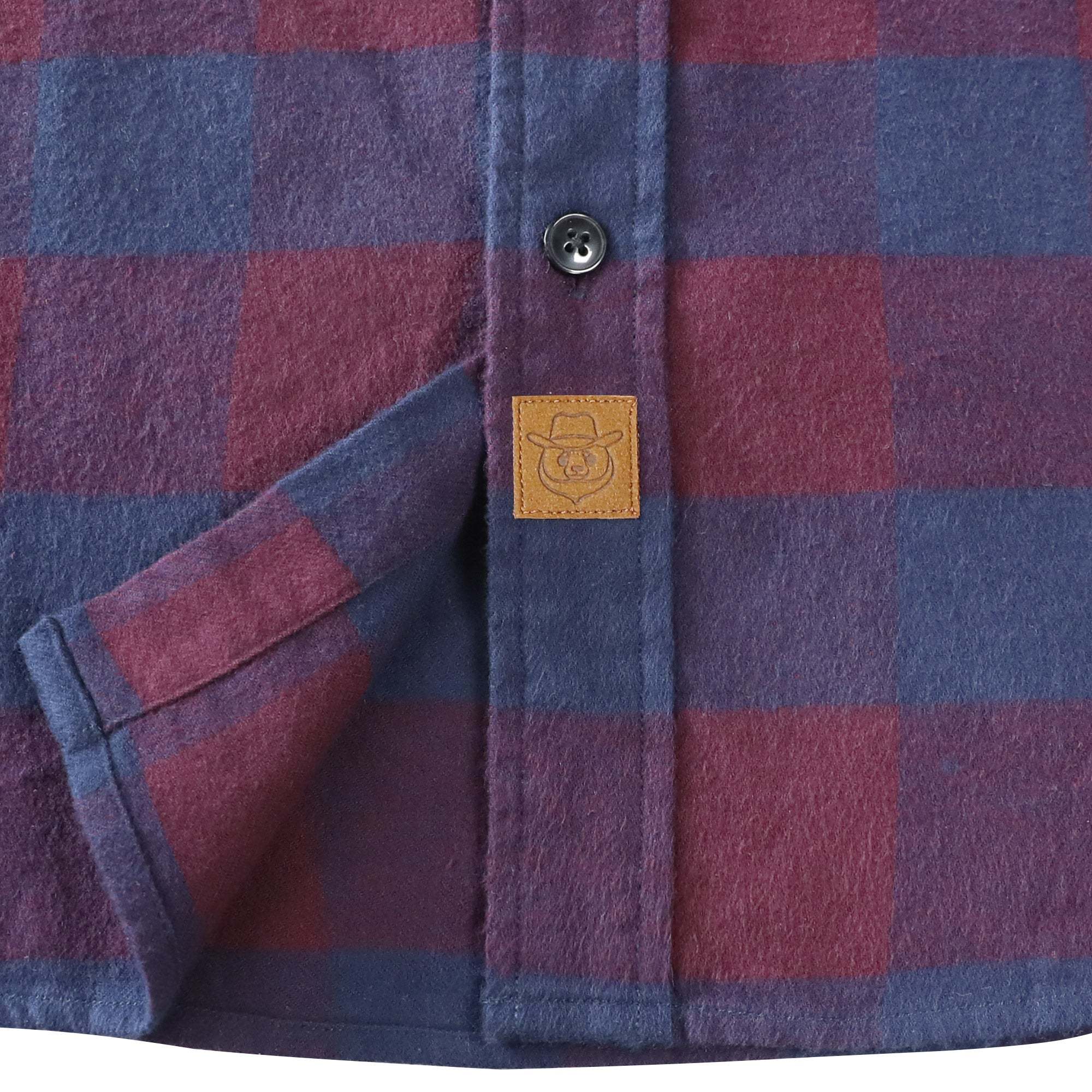 Dubinik? 6oz Mens Flannel Shirts Long Sleeve Button Down Casual Work Plaid Shirt Men All Cotton Soft with Pocket Regular Fit#03-049