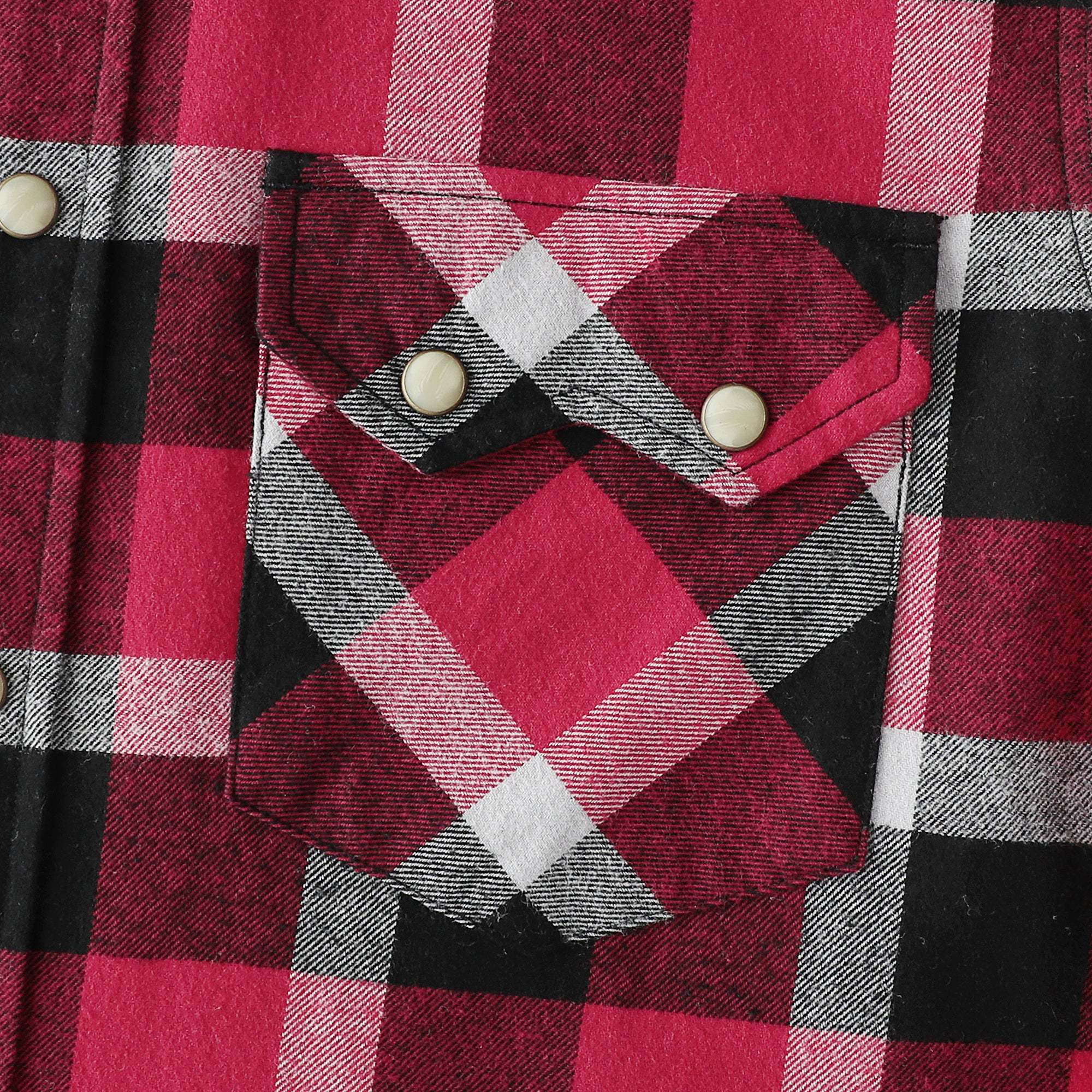 Dubinik? 6.3oz Flannel Shirt for Men Long Sleeve Casual Cozy Snap Button Western Plaid Shirts Soft Pure Cotton#37001