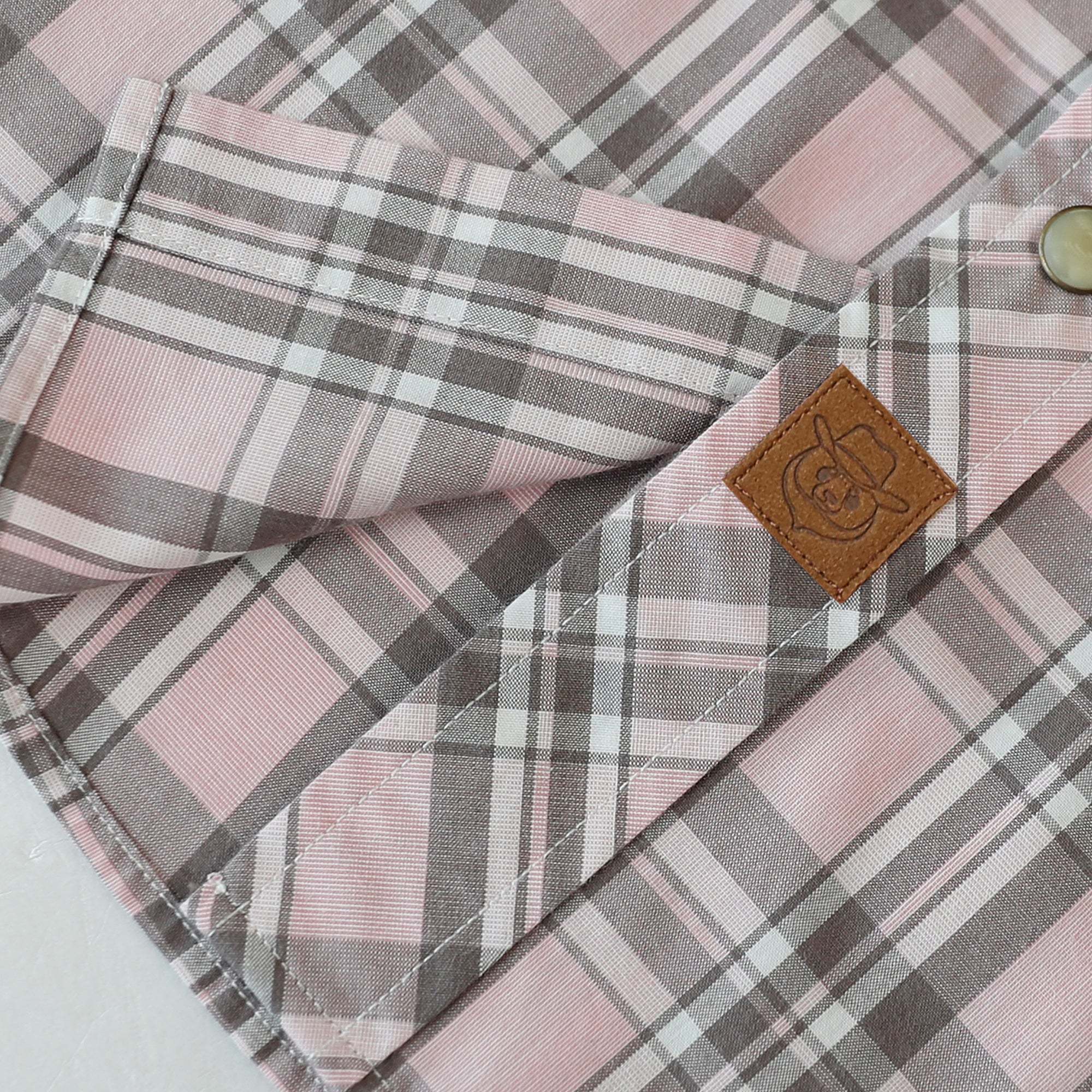 Dubinik? 4.1oz Pearl Snap Shirts For Men Long Sleeve Lightweight Casual Sawtooth Pocket Western Plaid Cowboy Cotton Vintage Work Shirt#48018