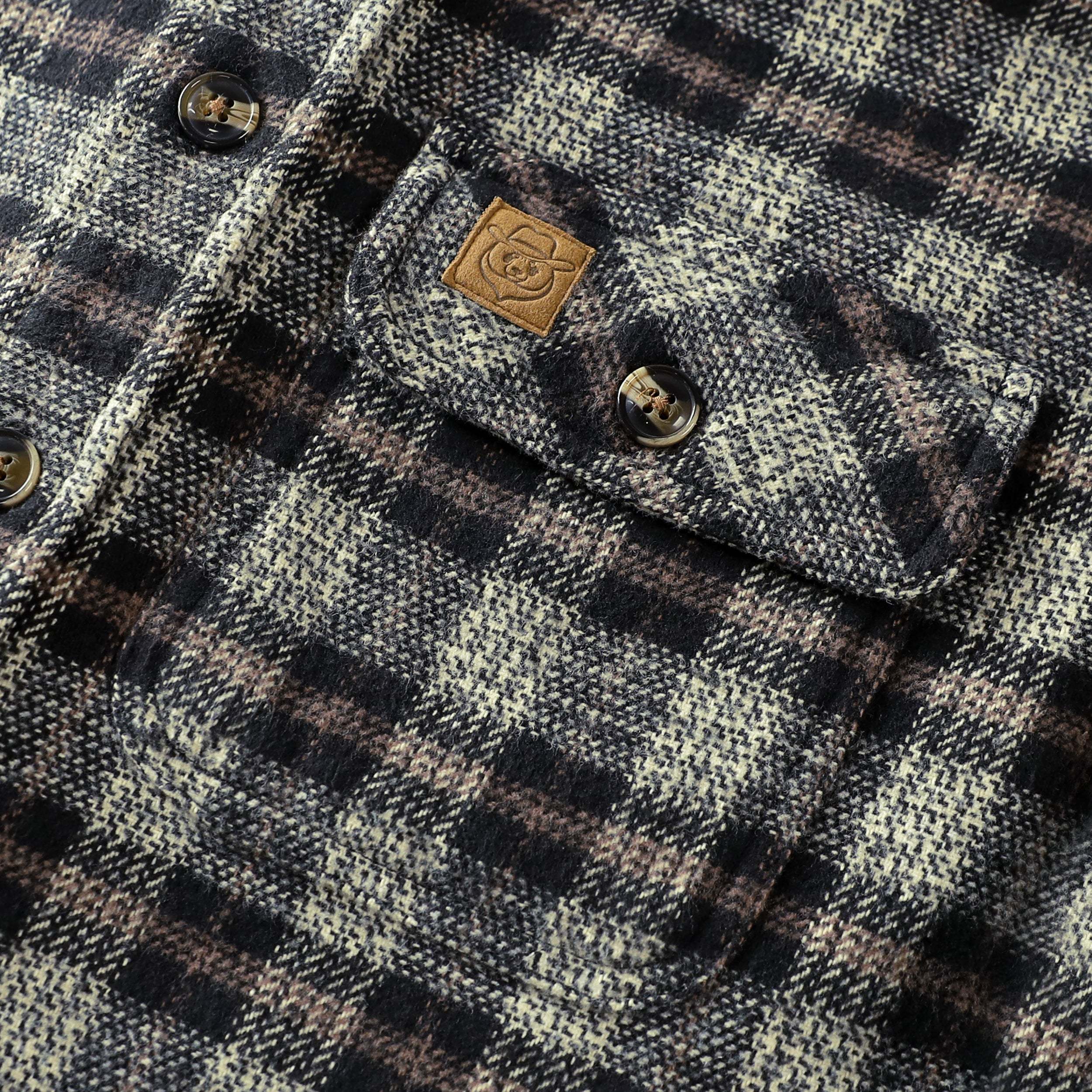 Dubinik? 10.8oz Ultra Heavyweight Flannel Shirt for Men Long Sleeve Casual Button Down Soft Pure Cotton Plaid Warm Suede Cuffs#0082015