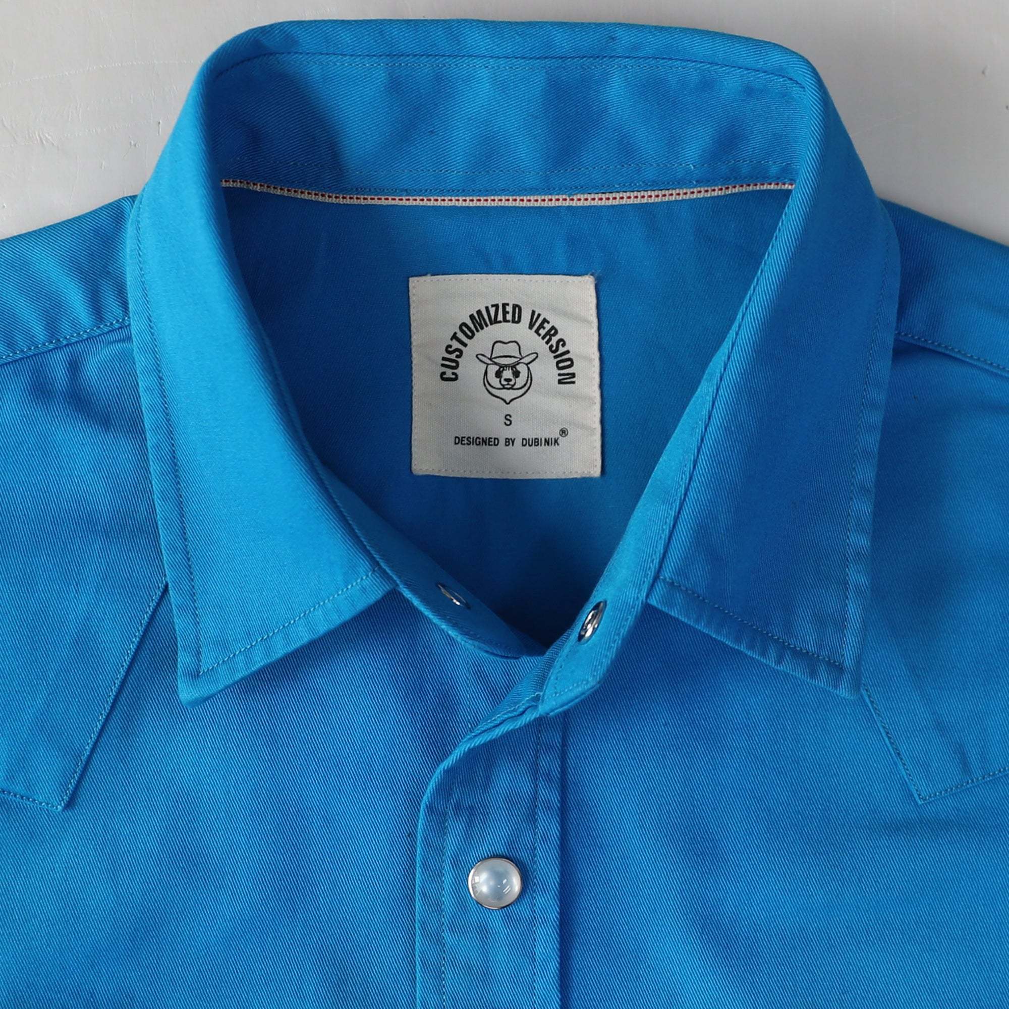 Dubinik? 7.2oz Men's Western Cowboy Pearl Snap Long Sleeve Work Shirt#10606