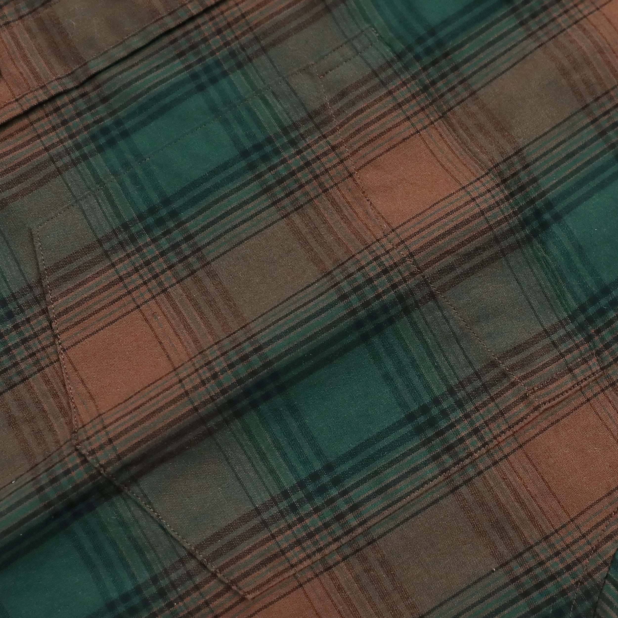 Dubinik? Short Sleeve Button Down Shirts 100% Cotton Plaid Casual Shirt with Pocket #0113