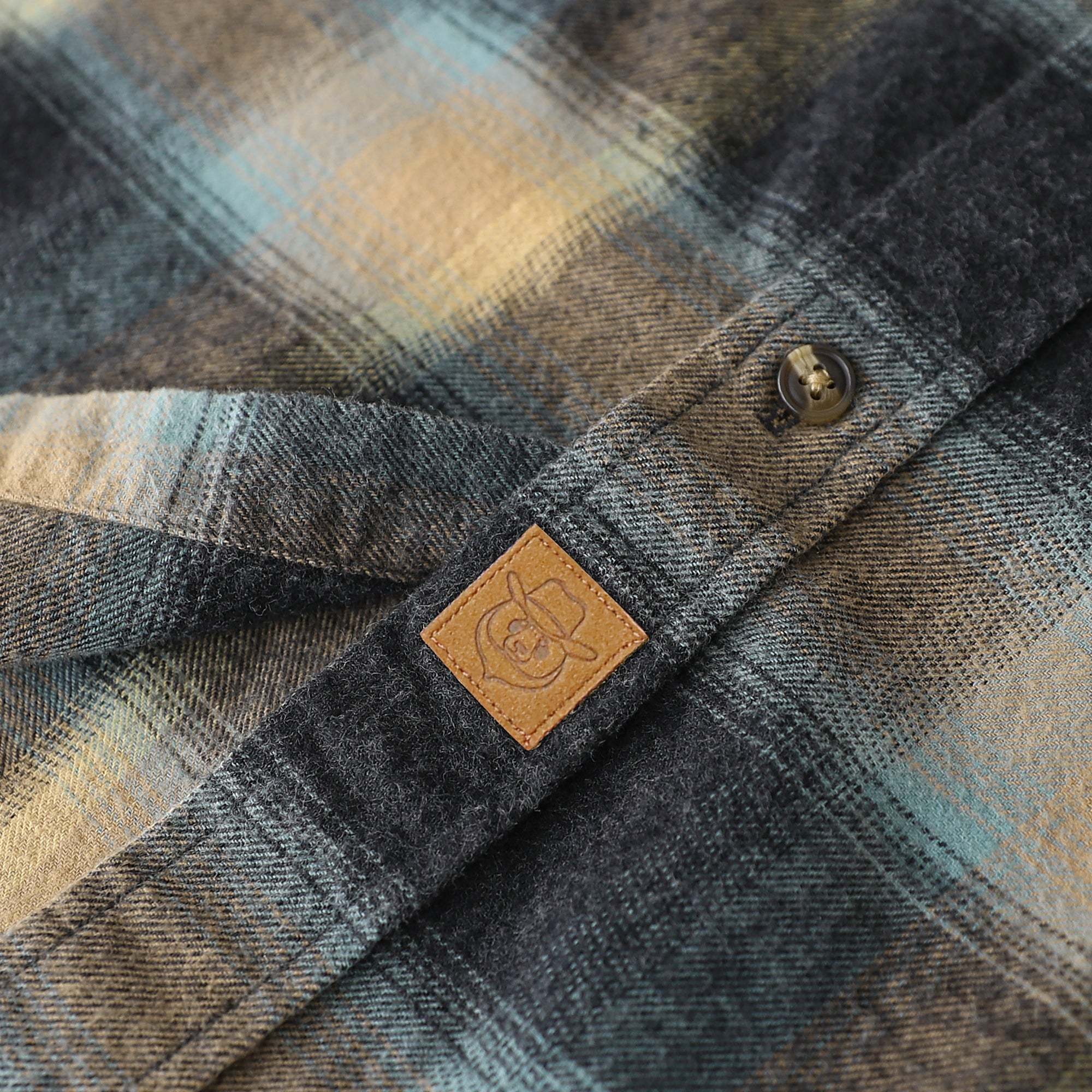 Dubinik? 6oz Mens Flannel Shirt Long Sleeve Button Down Plaid All Cotton Soft Brushed Flannel Shirt For Men Utility Casual Shirt #0030003 Tall size in stock now!