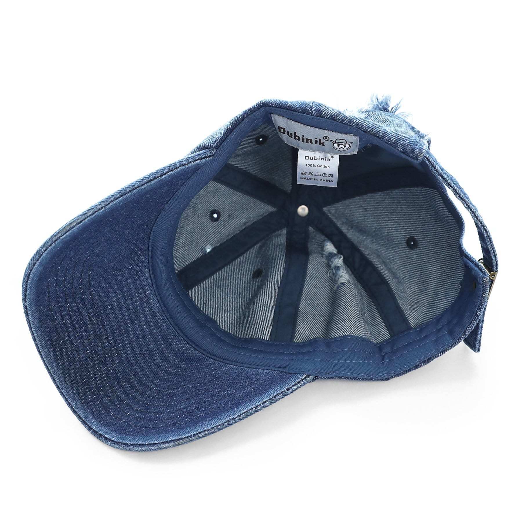 Cotton denim baseball cap #2309