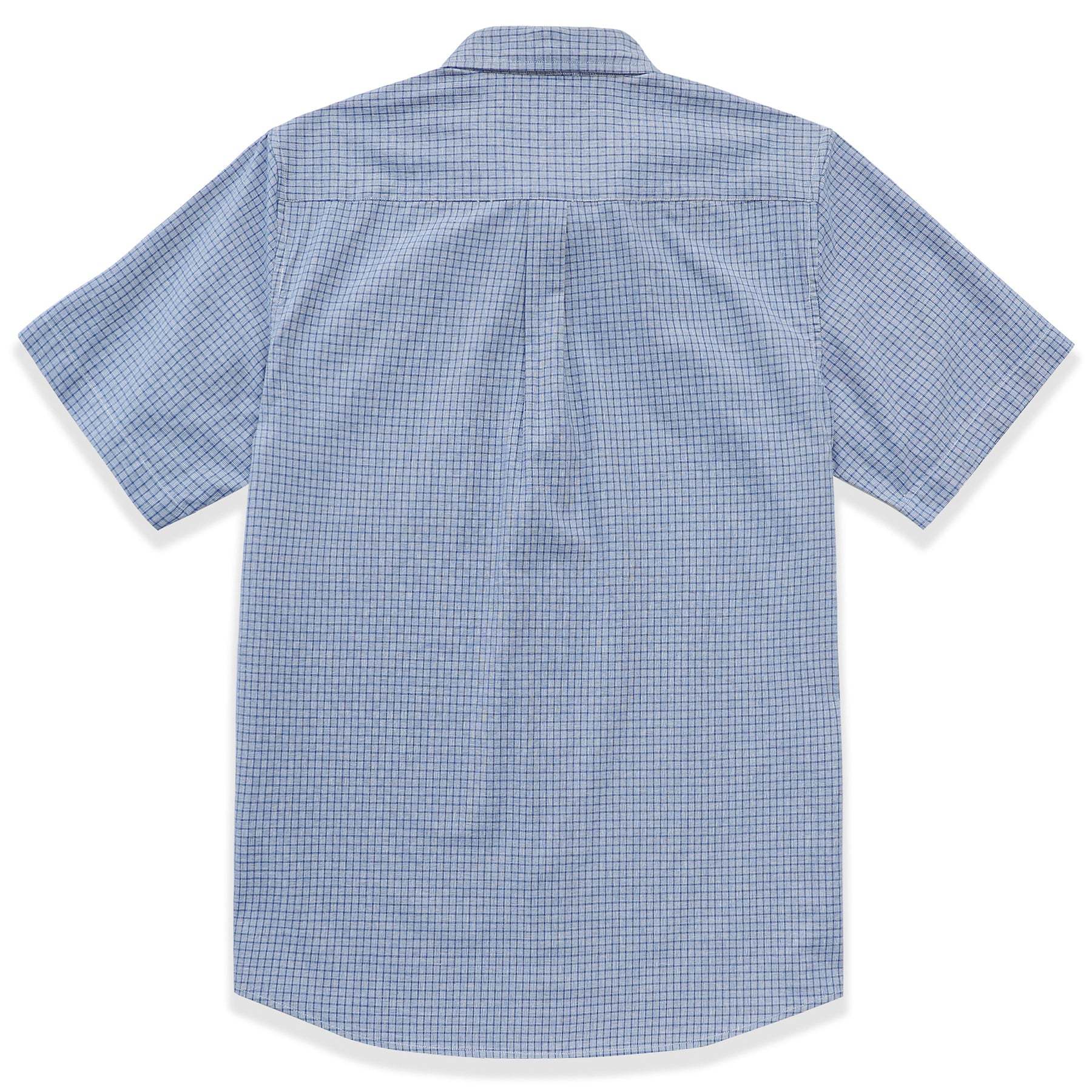 Men's casual short-sleeved cotton shirt #0027