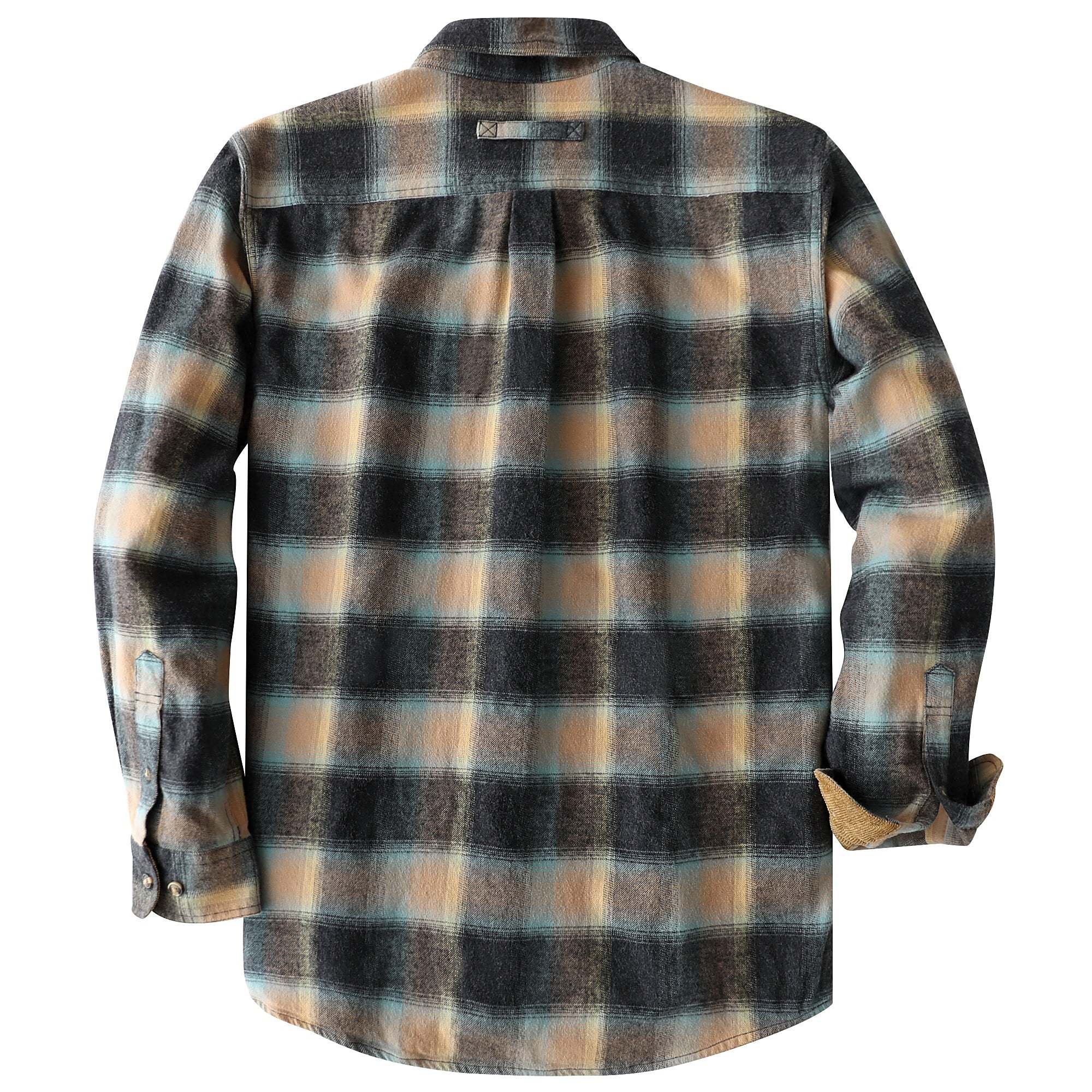 Dubinik? 6oz Mens Flannel Shirt Long Sleeve Button Down Plaid All Cotton Soft Brushed Flannel Shirt For Men Utility Casual Shirt #0030003 Tall size in stock now!