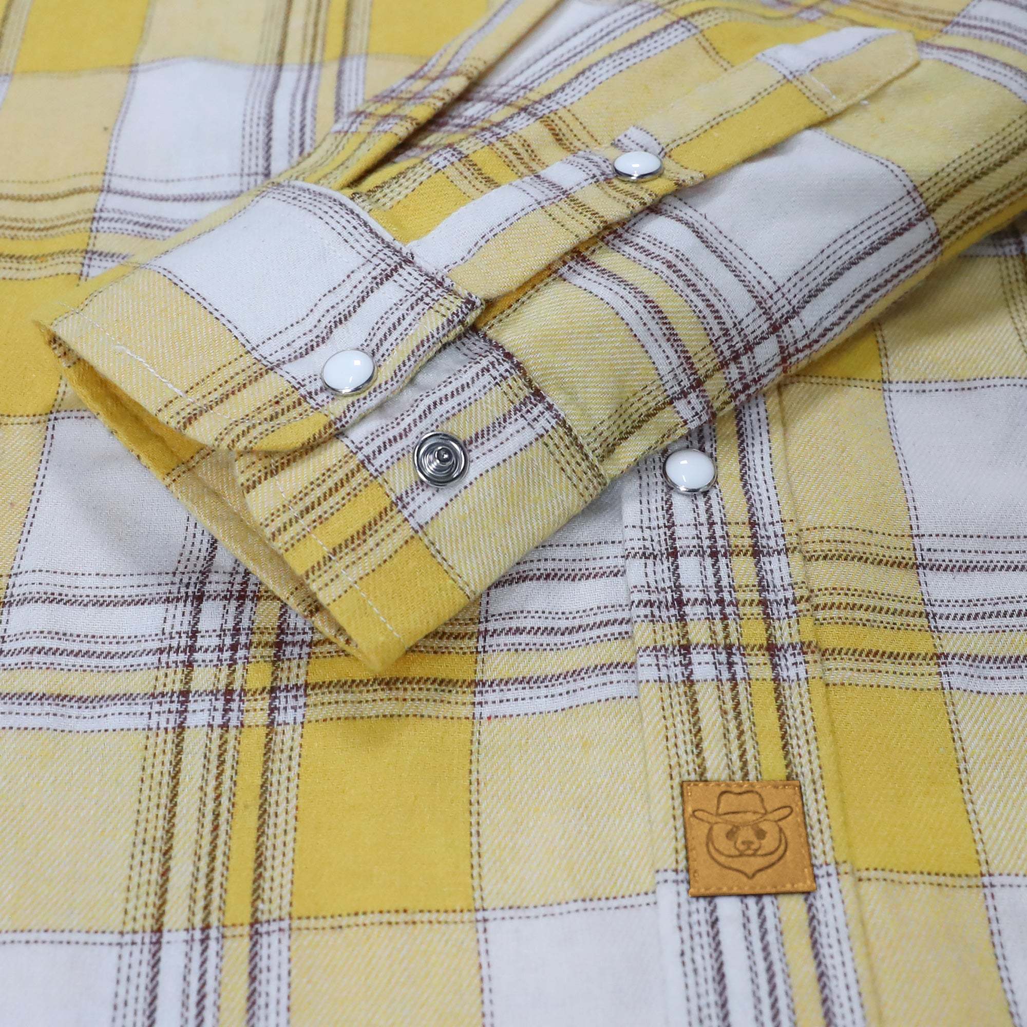 6oz Mens Flannel Long Sleeve Pearl Snap Buttons Western Cowboy Vintage Casual Shirts #2811