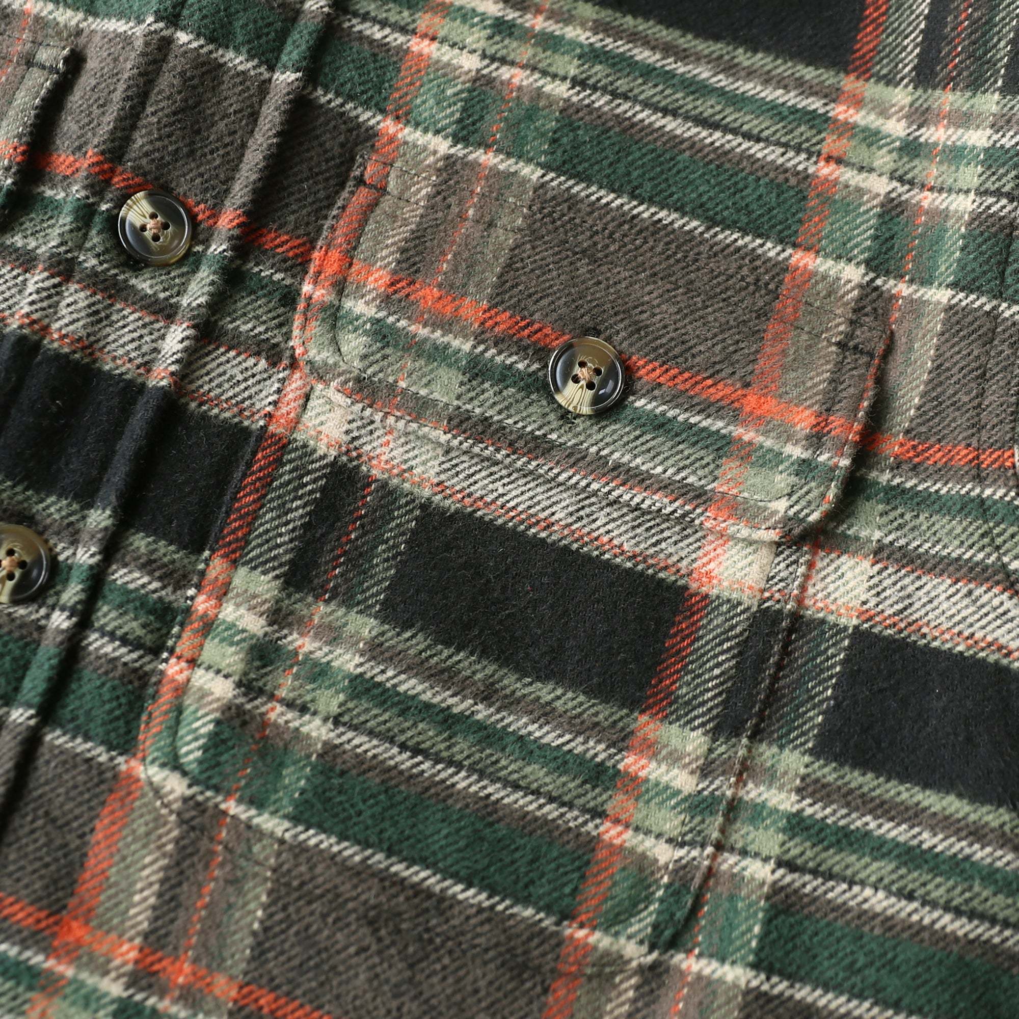 Dubinik? 10.8oz Men's Flannel Shacket Plaid Jacket with Warm Lining Button Up#38409