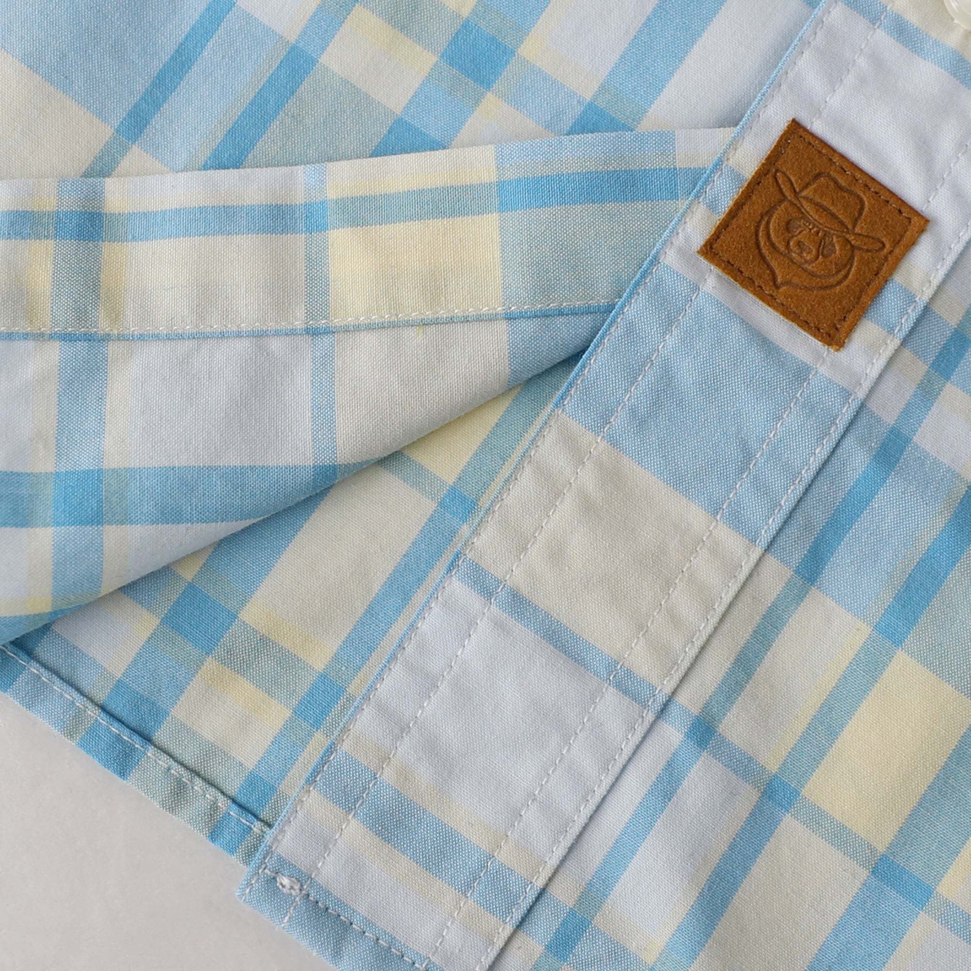 Dubinik? 4.1oz Mens Long Sleeve Button Down Shirts Casual Plaid Shirt with Practical Double Pockets Comfortable and Soft#0050022