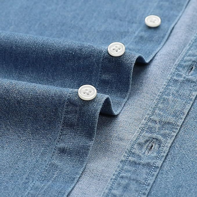 Men's sleeveless denim undershirt #1211