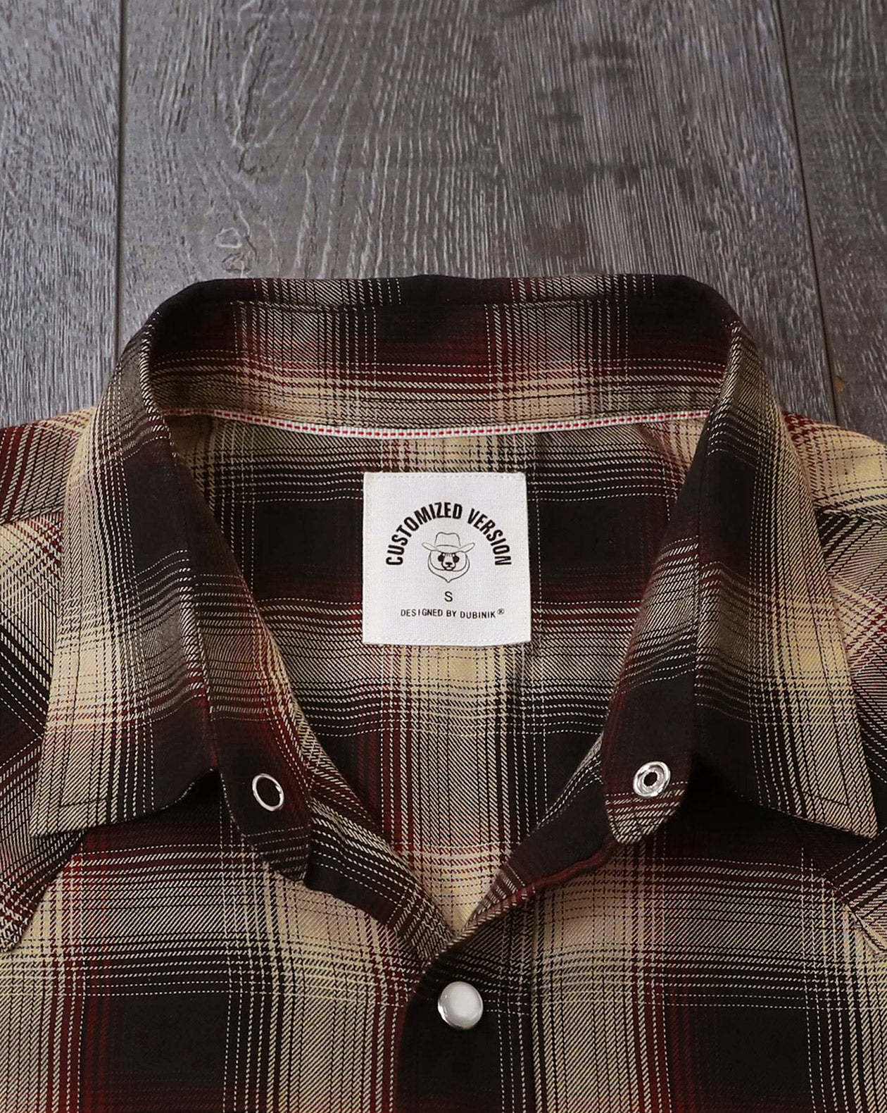 Dubinik?Bamboo Fiber Mens Shirts Short Sleeve Plaid Shirt Men Western Cowboy Pearl Snap Vintage Casual Plaid Shirt #2904