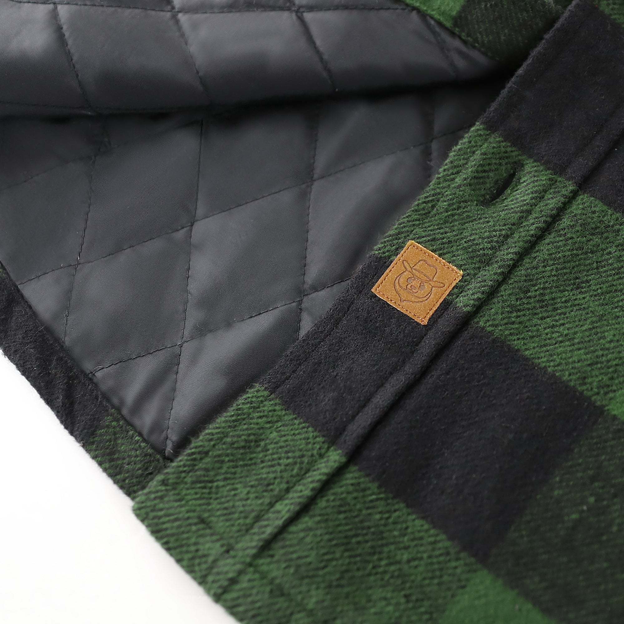 Dubinik? 10.8oz Mens Shacket Flannel Warm Lined Coats Lightweight Jacket Casual Green Plaid Flannel Shirt For Men Long Sleeve Button Down#0182017