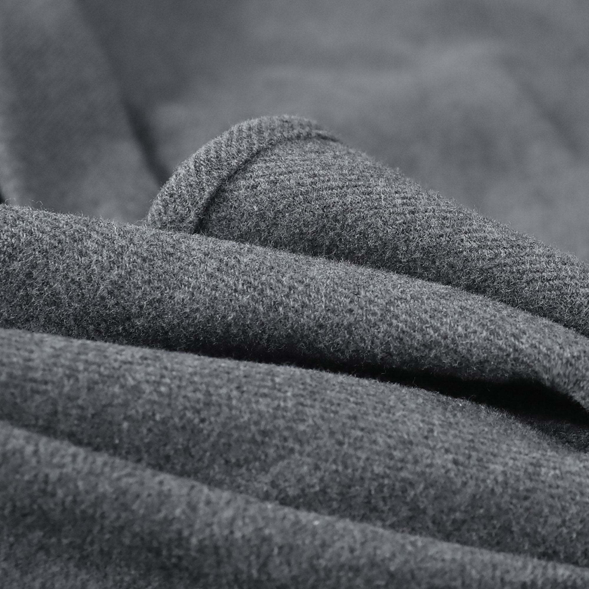 Dubinik? 10.8oz Ultra Heavyweight Dark Gray Solid Flannel Shirt for Men Long Sleeve Mens Plaid Button Down Shirts for Men Vintage 100% Cotton#0081001