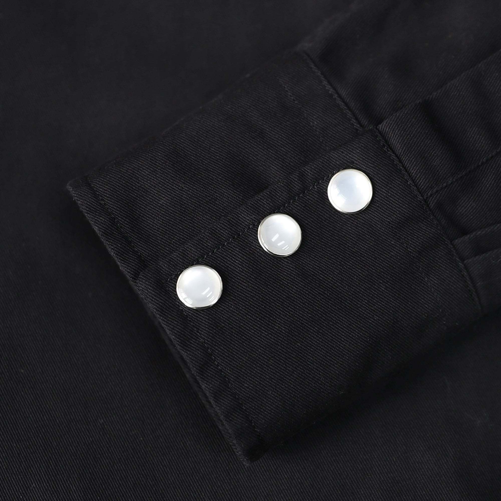 Dubinik? 7.2oz Men's Western Cowboy Pearl Snap Long Sleeve Work Shirt#10612