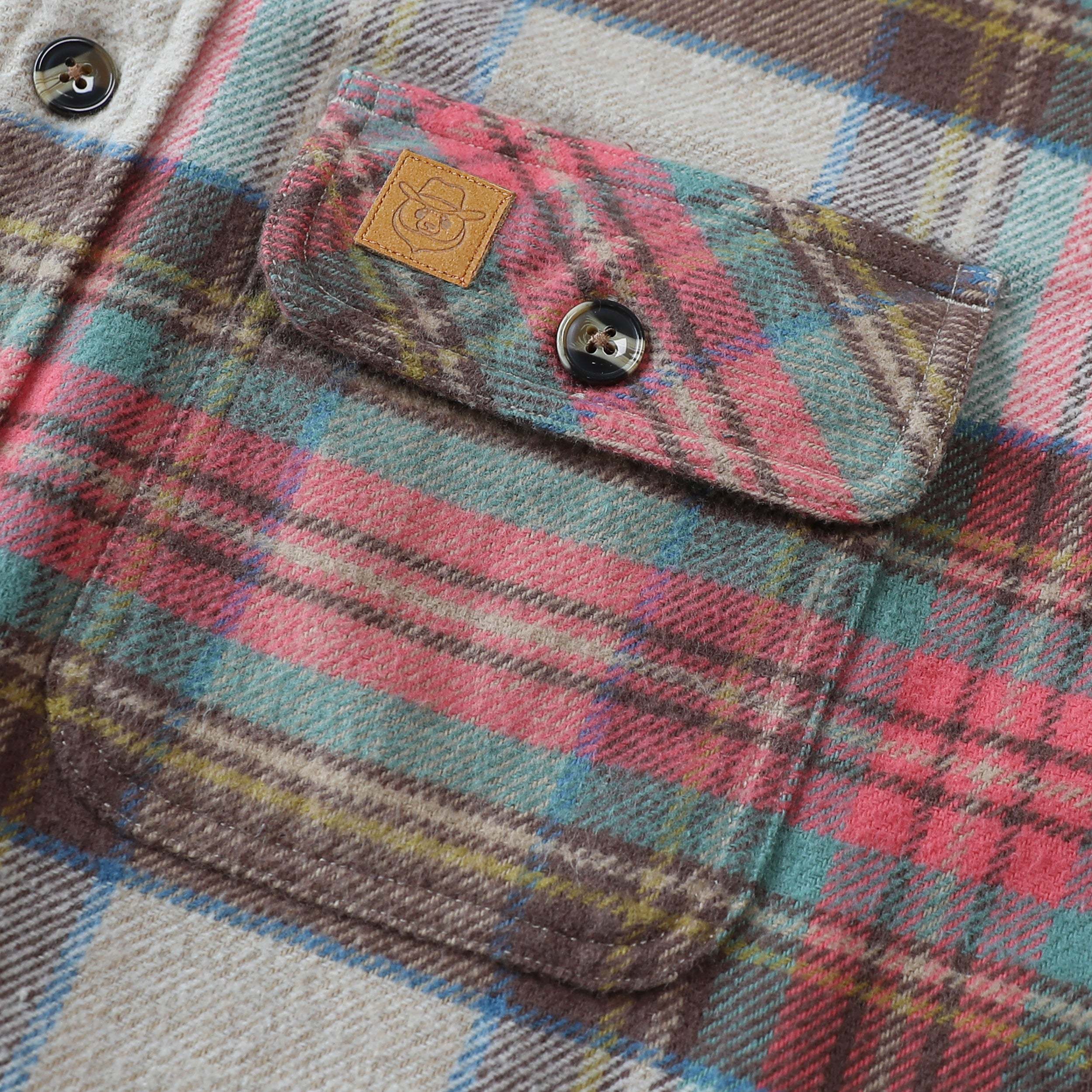 Dubinik? 10.8oz Ultra Heavyweight Flannel Shirt for Men Long Sleeve Casual Button Down Soft Pure Cotton Plaid Warm Suede Cuffs#0082010