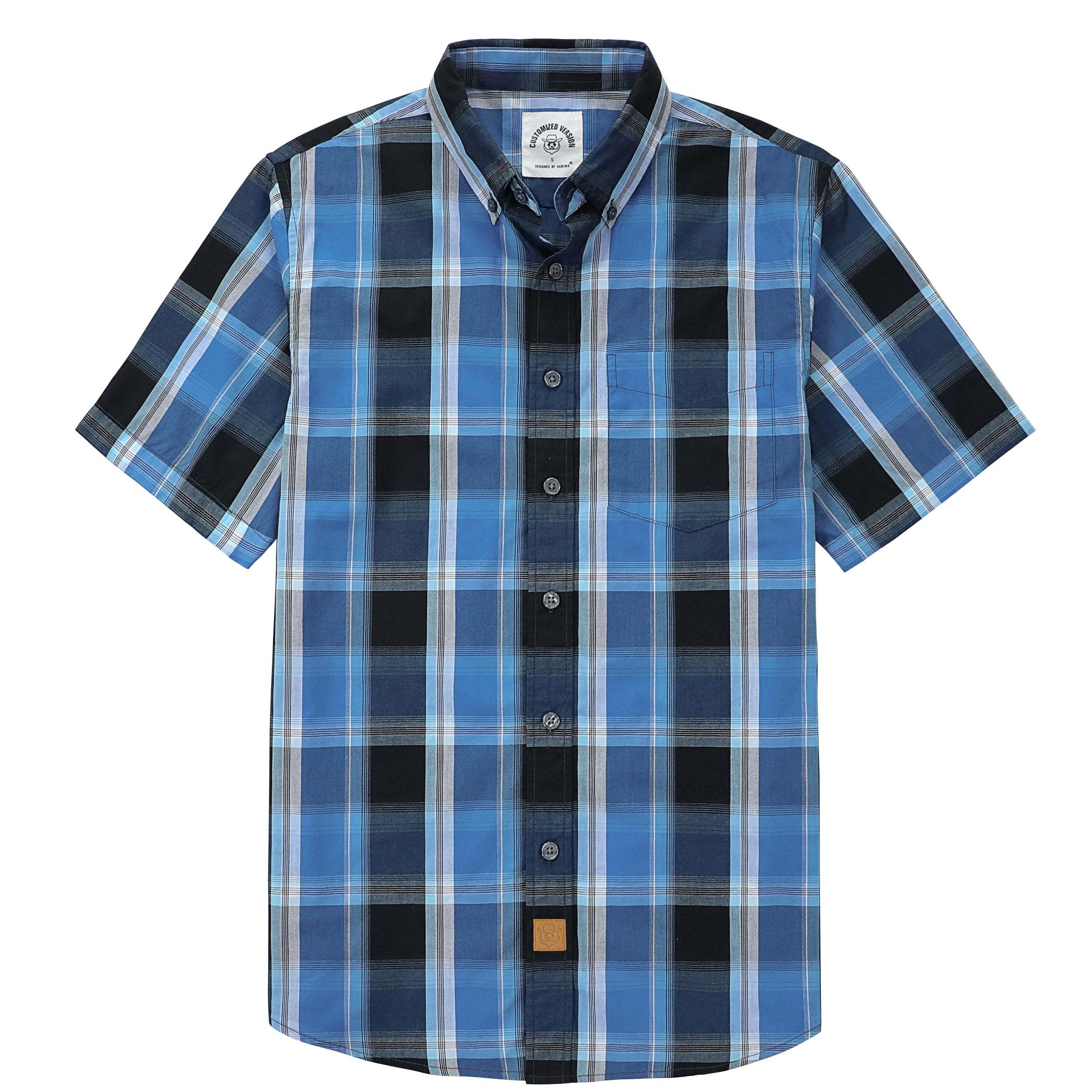 Dubinik? Mens Short Sleeve Button Down Shirts Summer Vintage Short Sleeve Button Down Men Lightweight Men's Casual Shirts#51019