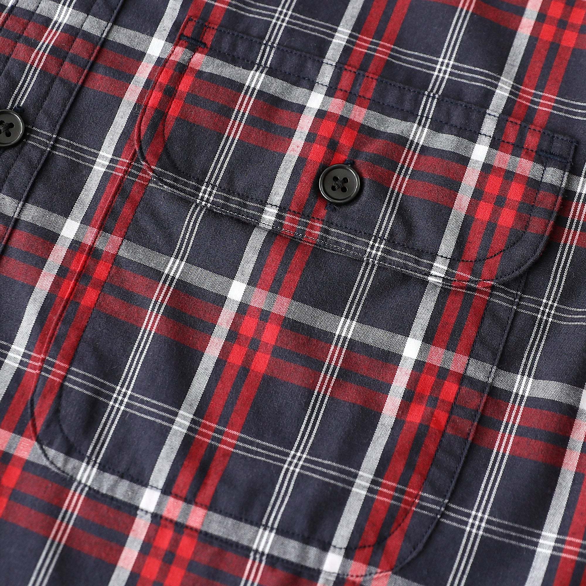 Dubinik? 4.1oz Mens Long Sleeve Button Down Shirts Casual Plaid Shirt with Practical Double Pockets Comfortable and Soft#0050007