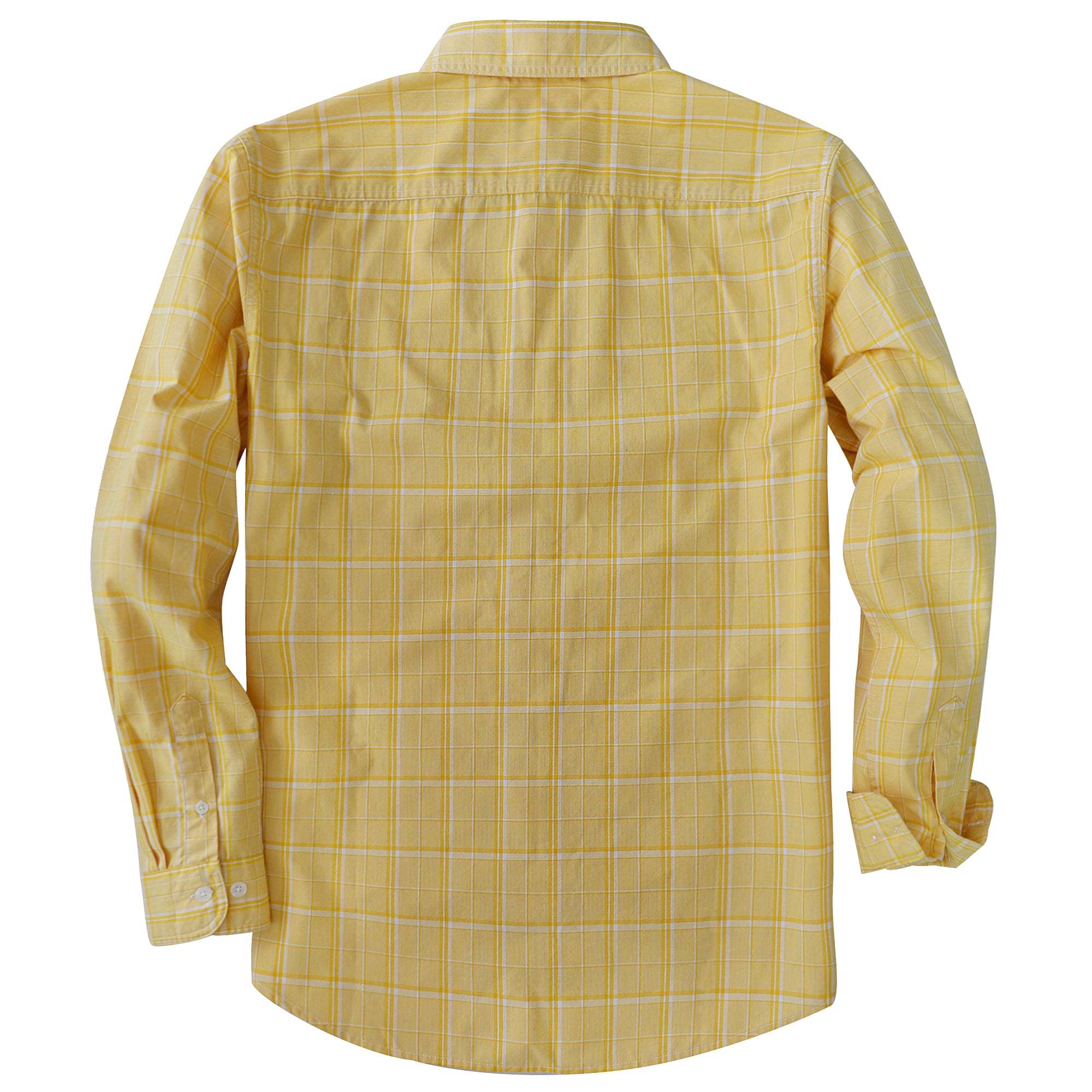 Dubinik? 4.1oz Mens Long Sleeve Button Down Shirts Casual Plaid Shirt with Practical Double Pockets Comfortable and Soft#0050011