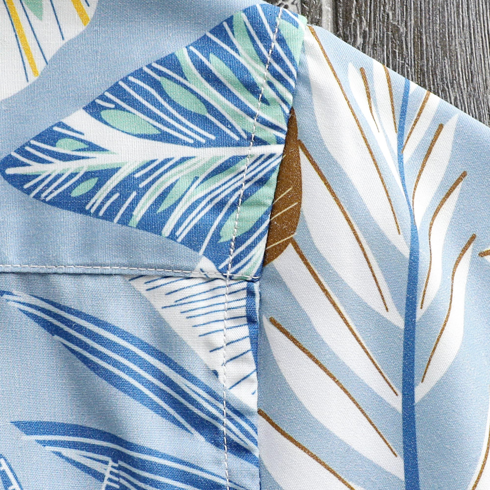 Hawaiian Shirt for Men Aloha Tropical Short Sleeve Button Down Print Beach Shirts #2601