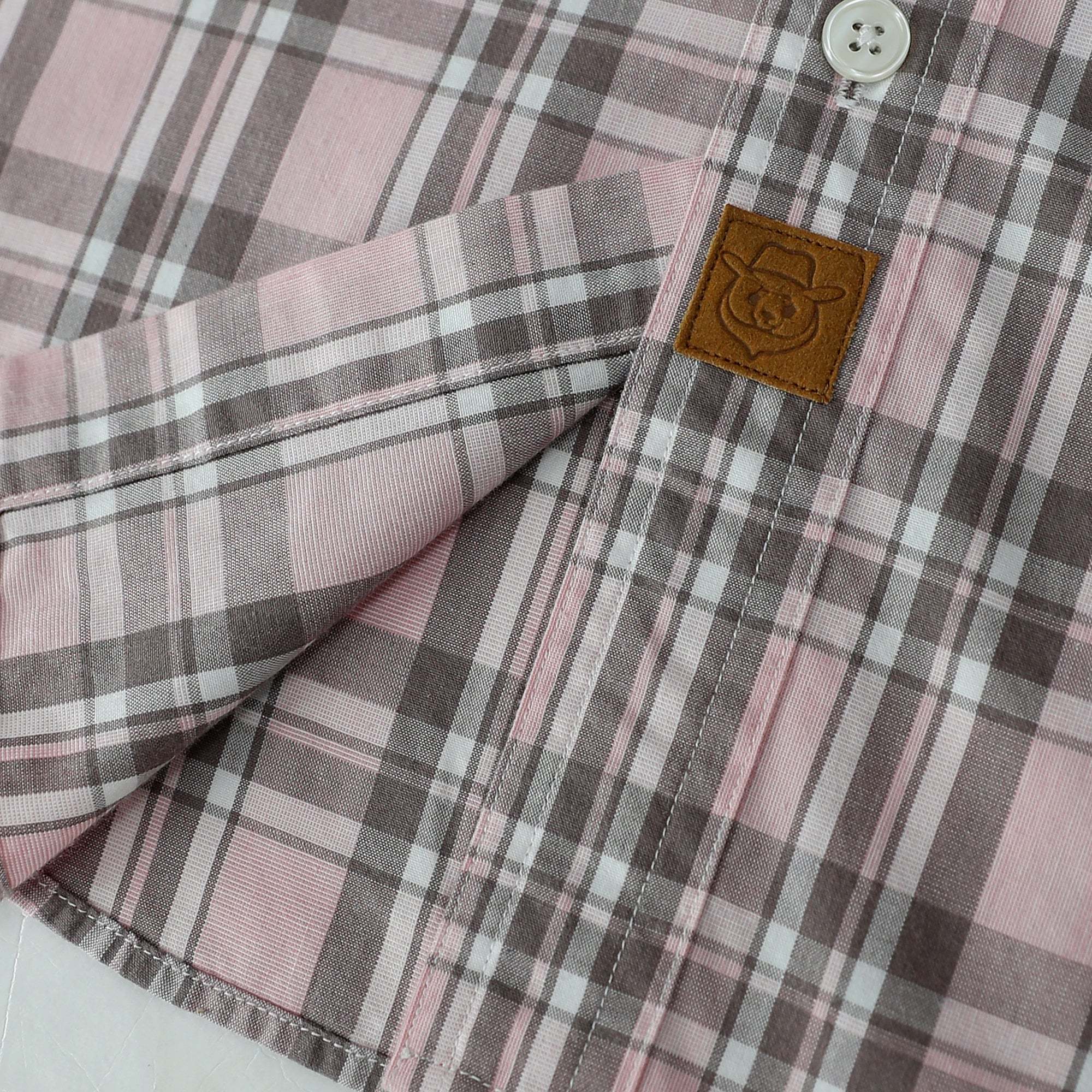 Dubinik? 4.1oz Mens Long Sleeve Button Down Shirts Casual Plaid Shirt with Practical Double Pockets Comfortable and Soft#0050018